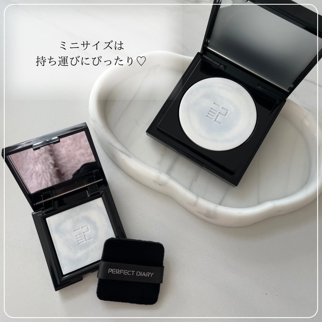 トランスルーシェント ブルーリング セッティング パウダー/PERFECT DIARY/プレストパウダーを使ったクチコミ(6枚目)
