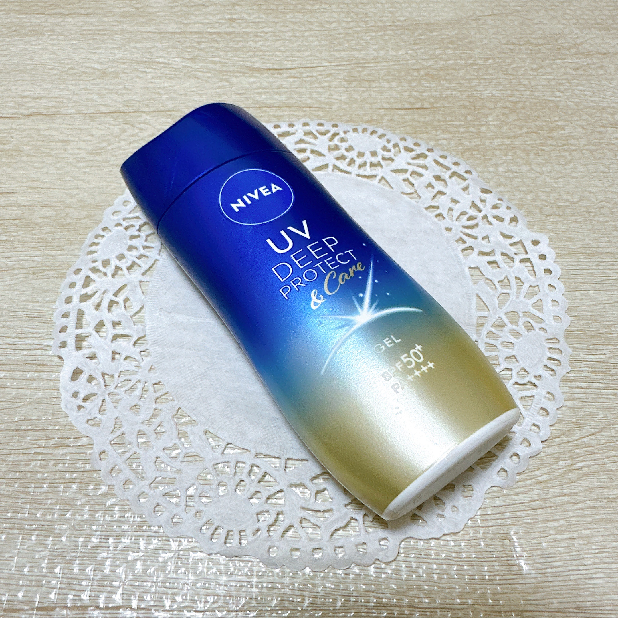 ニベア ニベアUV ディープ プロテクト＆ケア ジェルのクチコミ「✼••┈┈••✼••┈┈••✼••┈┈••✼••┈┈••✼
ニベアUV 
ディープ プロテクト.....」（2枚目）