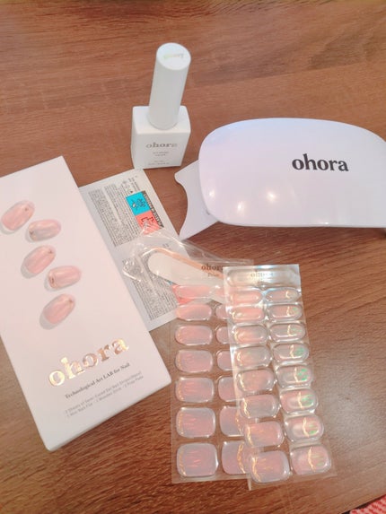 セミキュアジェルネイル(ハンド)/ohora/ネイルシールを使ったクチコミ(6枚目)