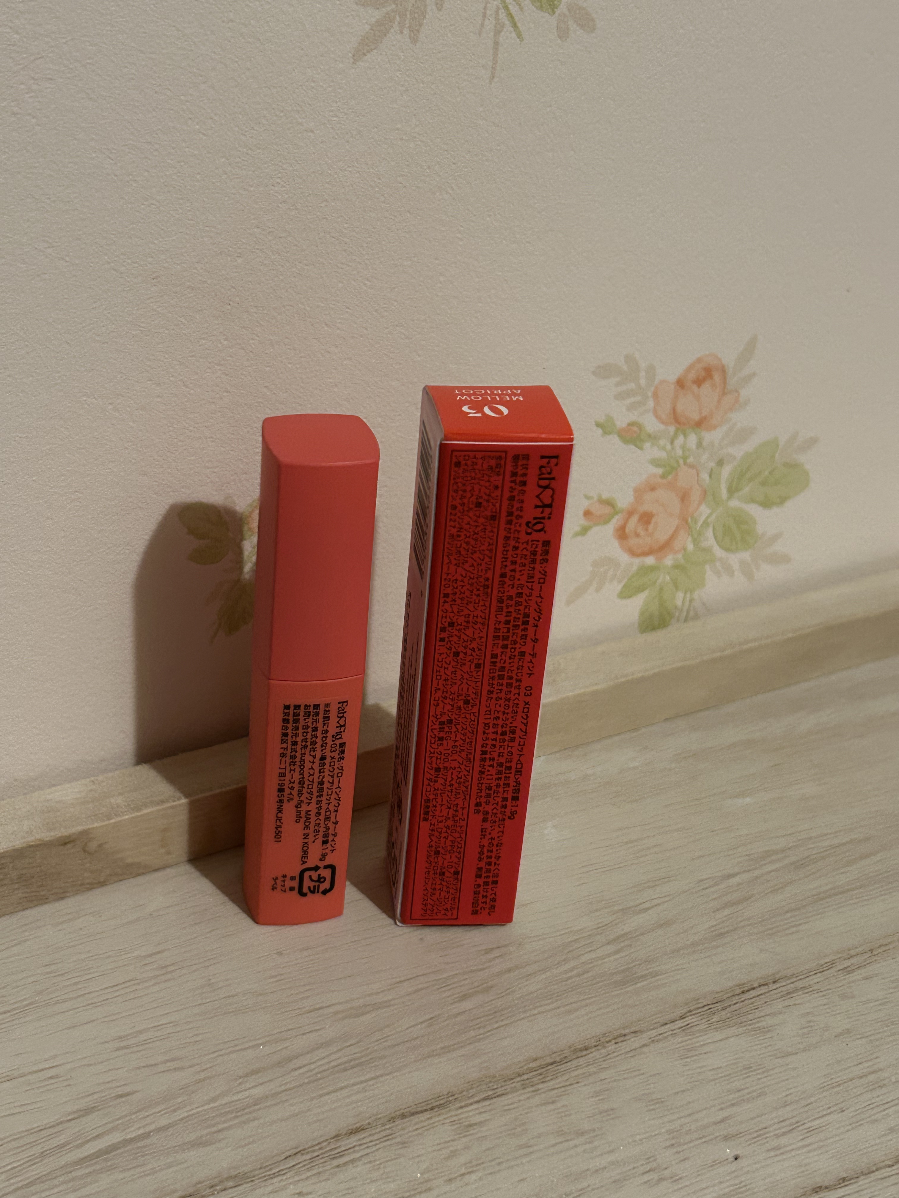 グローイングウォーターティント/Fab Fig/リップティントを使ったクチコミ（2枚目）