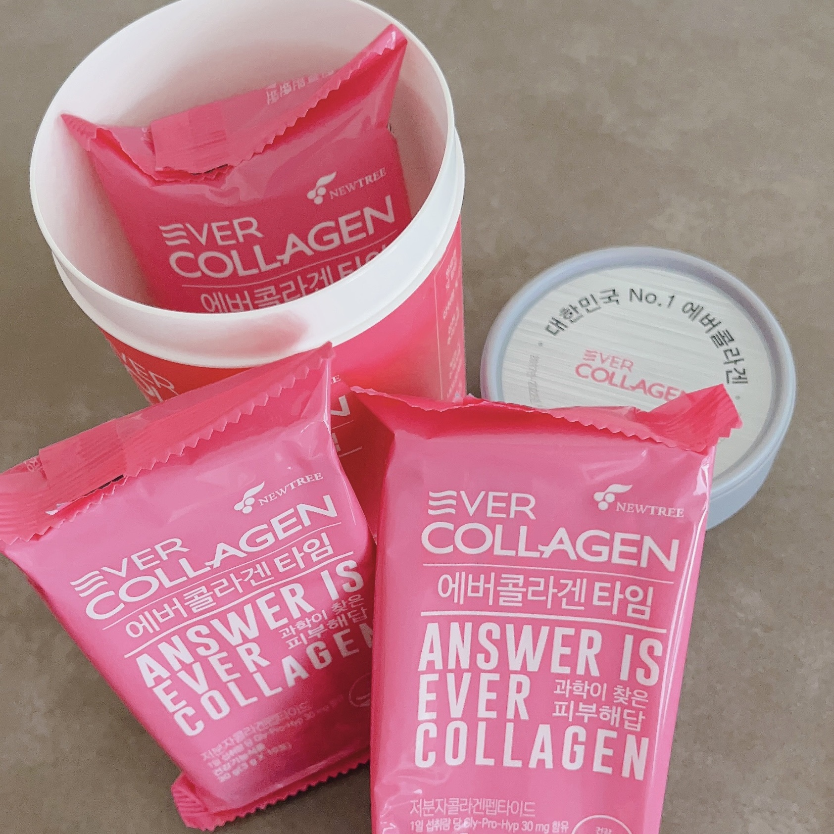 エバーコラーゲンタイム/EVER COLLAGEN/美容サプリメントを使ったクチコミ（2枚目）