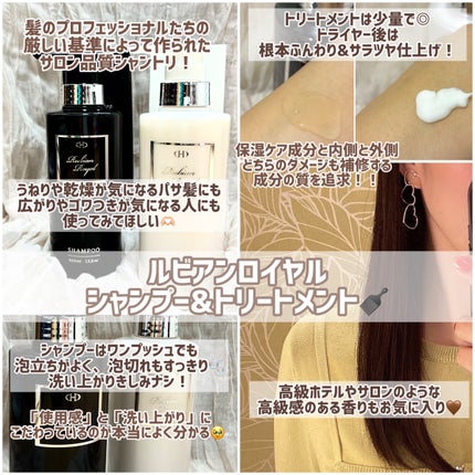 シャンプー/トリートメント シャンプー400ml/Rubian Royal/市販シャンプーの画像