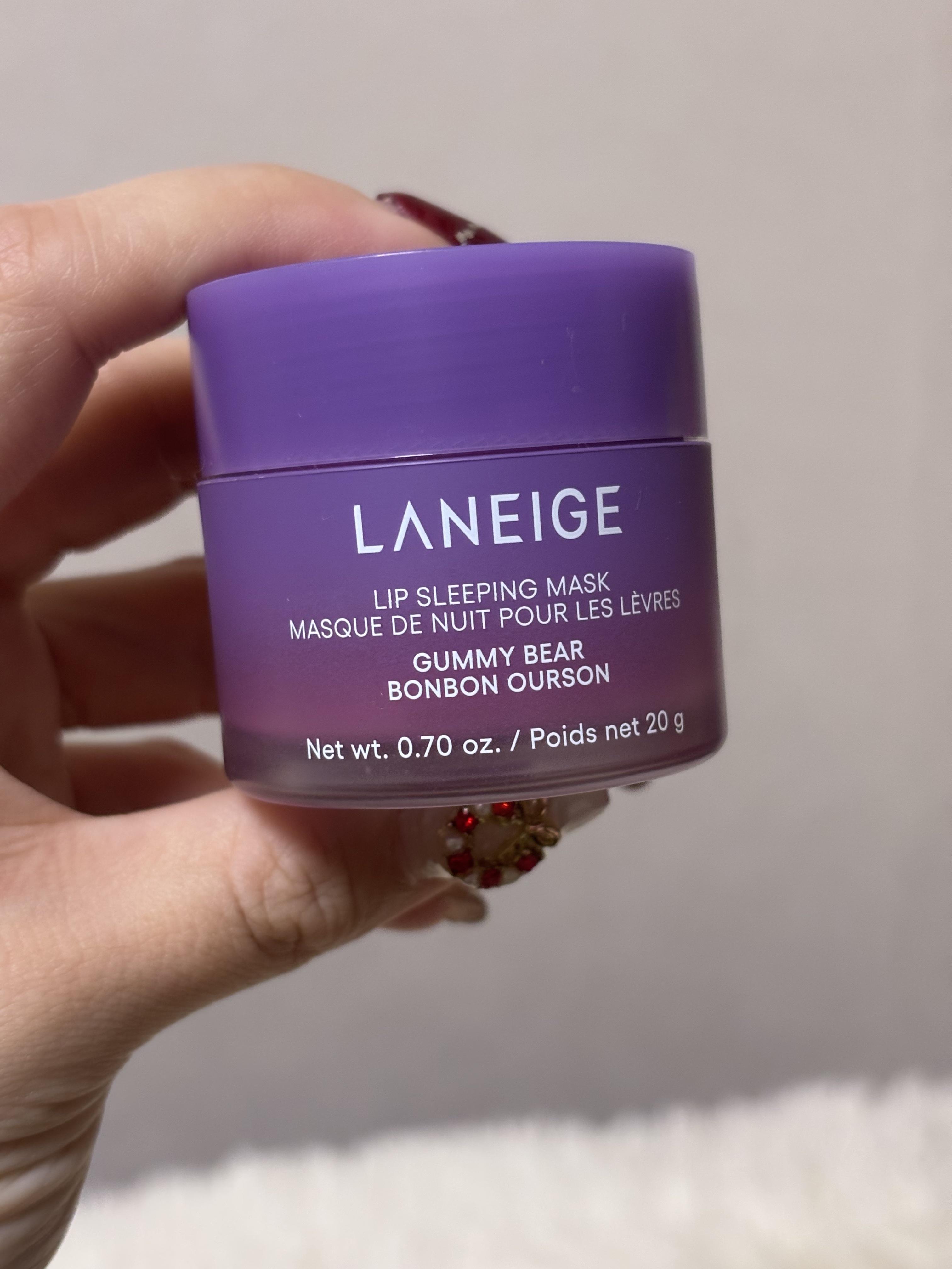 リップスリーピングマスク/LANEIGE/リップバームを使ったクチコミ（1枚目）