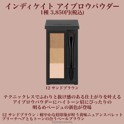 セルヴォーク インディケイトアイブロウパウダー/Celvoke/パウダーアイブロウを使ったクチコミ(6枚目)