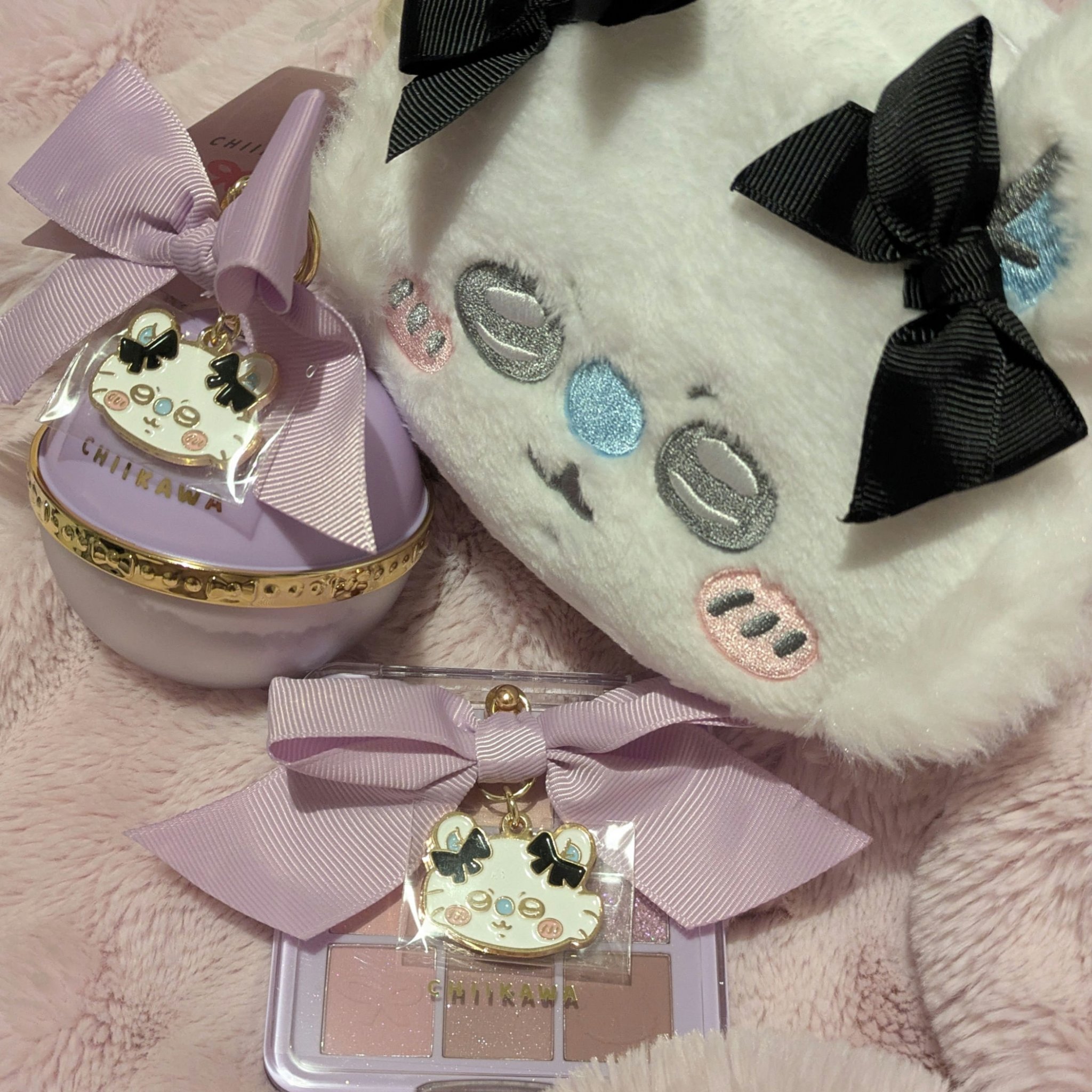 ちいかわ リボンシリーズ アイシャドウパレット/SHOBIDO/アイシャドウパレットを使ったクチコミ（1枚目）