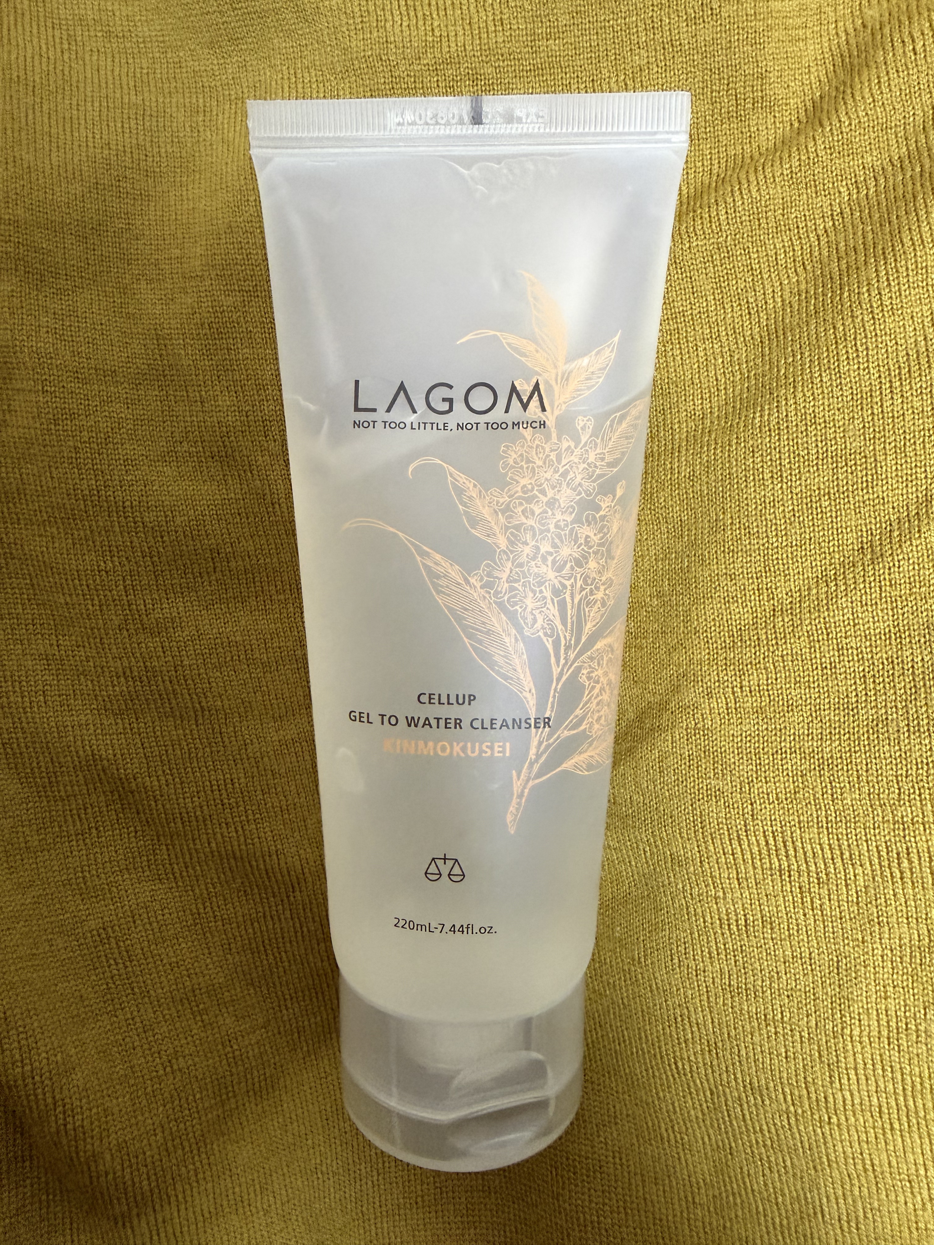 ジェルトゥウォーター クレンザー（KI）（朝洗顔料）/LAGOM /その他洗顔料を使ったクチコミ（1枚目）