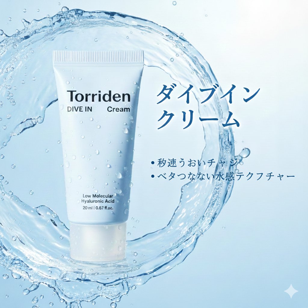 ダイブイン クリーム/Torriden/フェイスクリームを使ったクチコミ（2枚目）