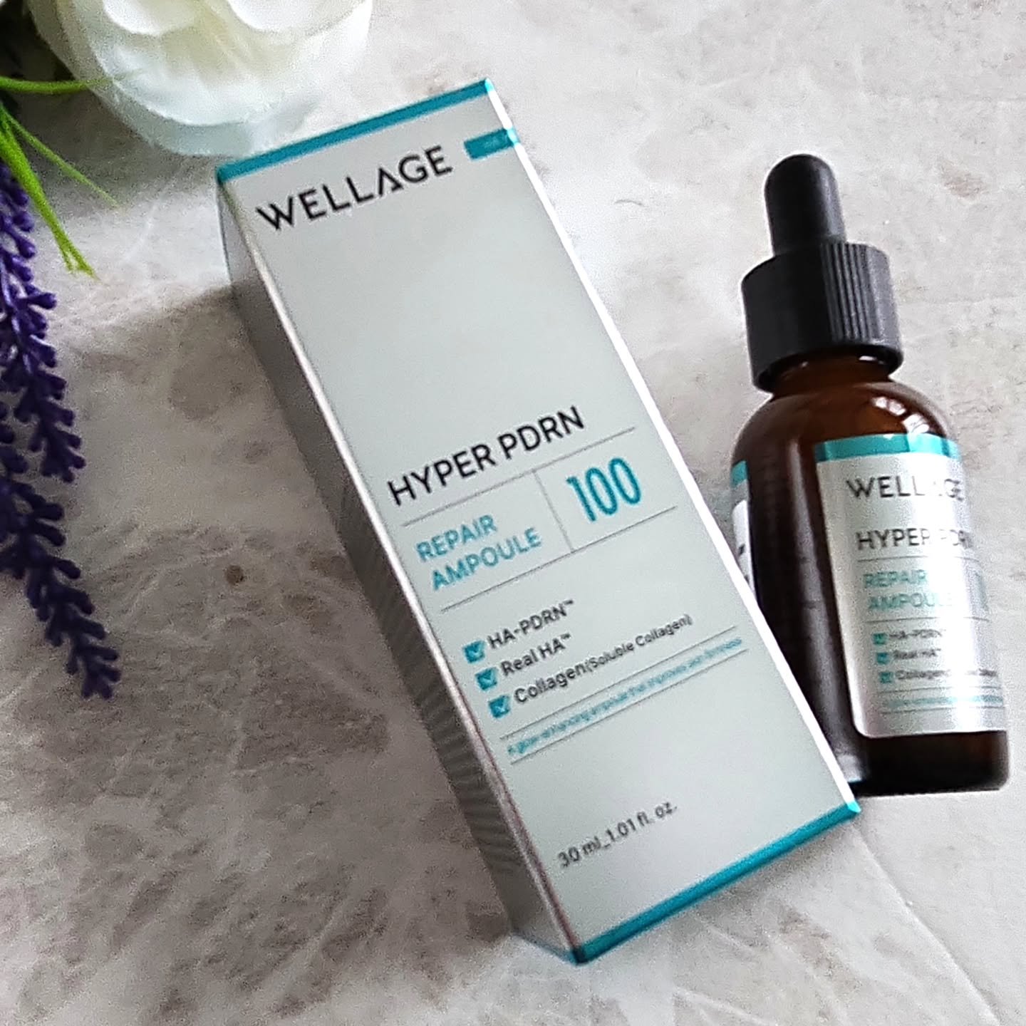 ハイパーPDRN リペア アンプル/Wellage/美容液を使ったクチコミ（2枚目）