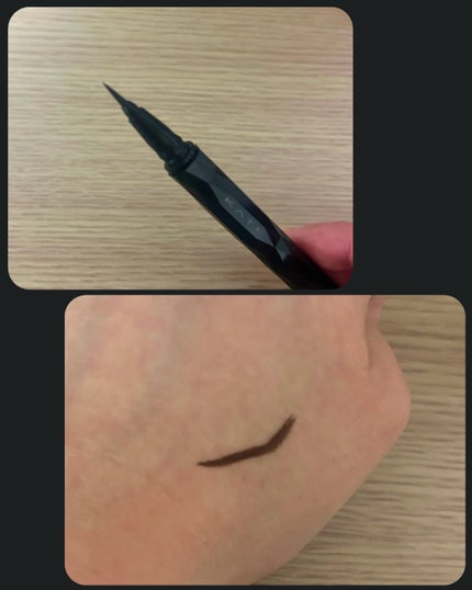 スーパーシャープライナーEX4.0/KATE/リキッドアイライナーを使ったクチコミ(3枚目)