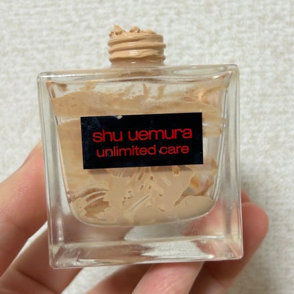アンリミテッド ケア ツヤ セラム ファンデーション/shu uemura/リキッドファンデーションを使ったクチコミ(1枚目)