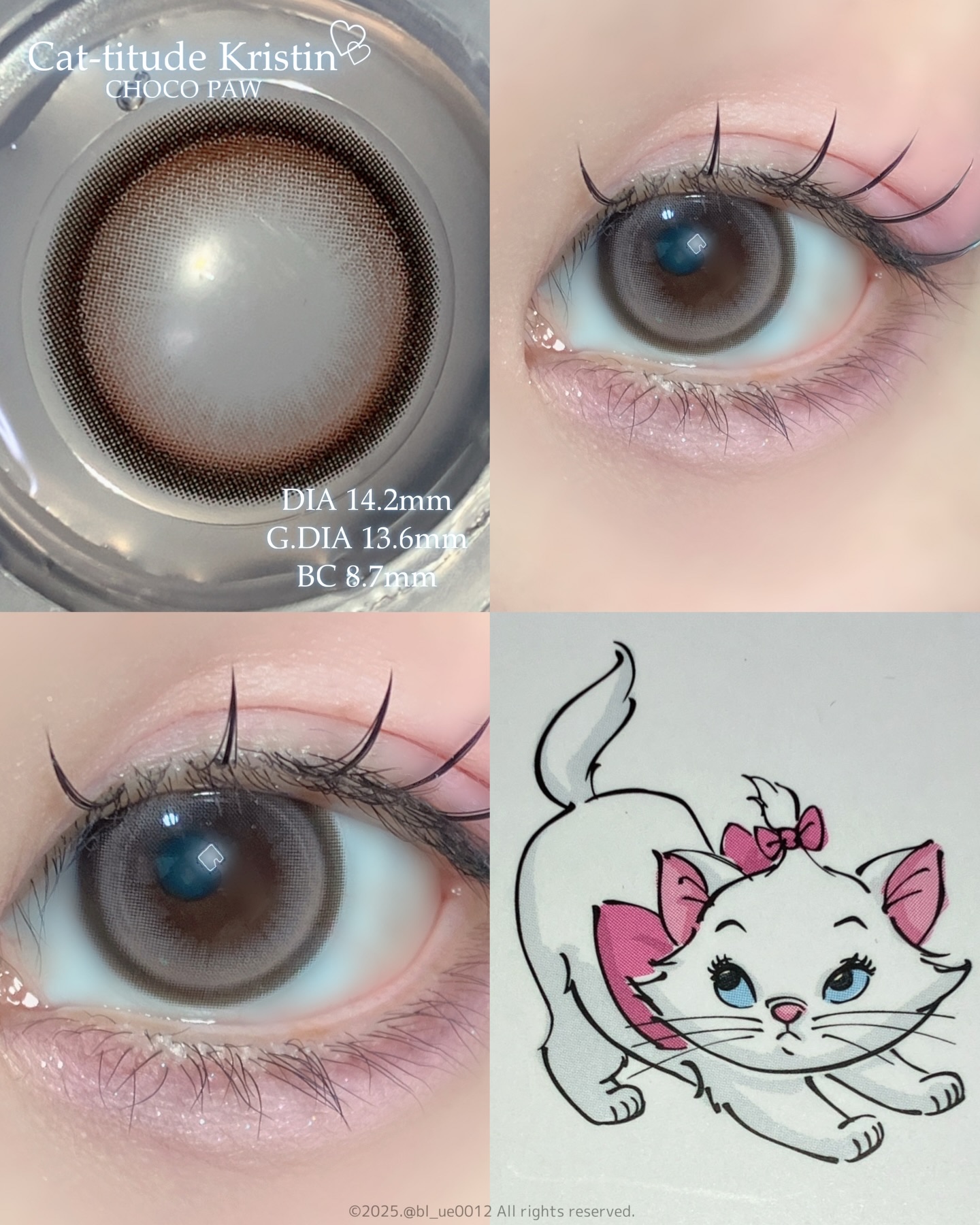 Cat-titude Kristin/Hapa kristin/ワンデー（１DAY）カラコンを使ったクチコミ（3枚目）