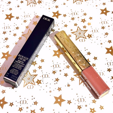 ルージュ ディオール シークイン リキッド デュオ(ホリデーコレクション 2025 限定品)/Dior/口紅・グロス・リップライナー・リップケアを使ったクチコミ(9枚目)