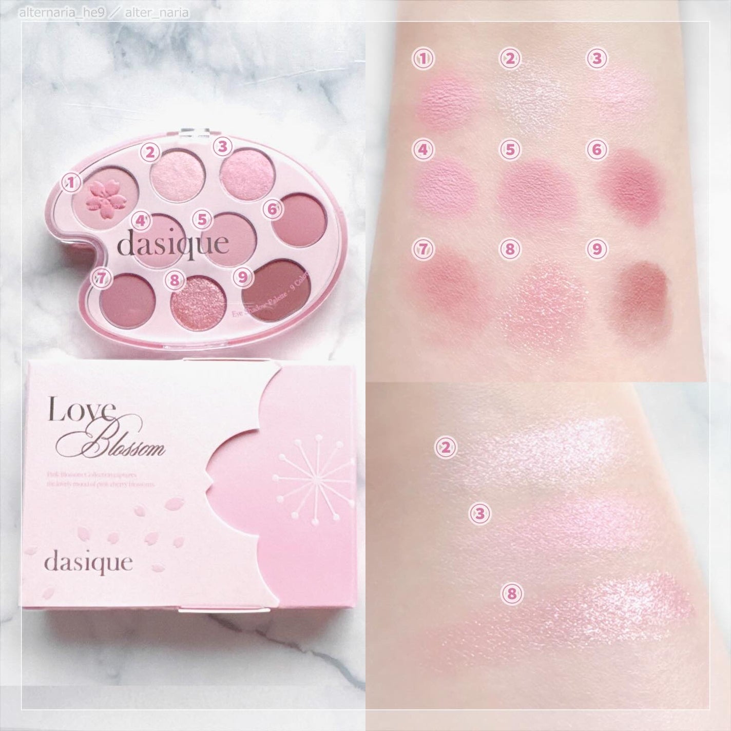 シャドウパレット/dasique/アイシャドウパレットを使ったクチコミ(3枚目)