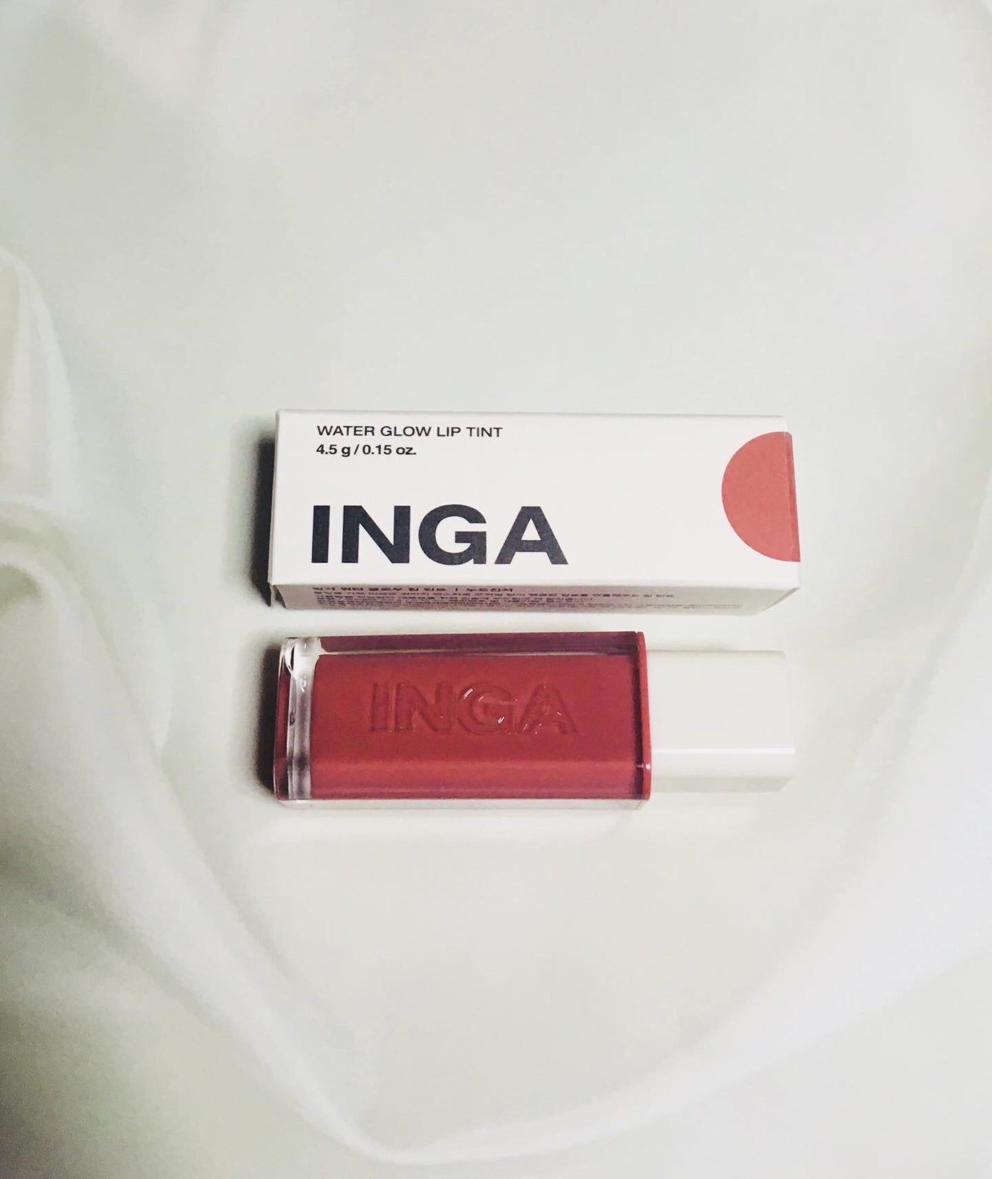 ウォーターグローリップティント/INGA/リップティントを使ったクチコミ(1枚目)