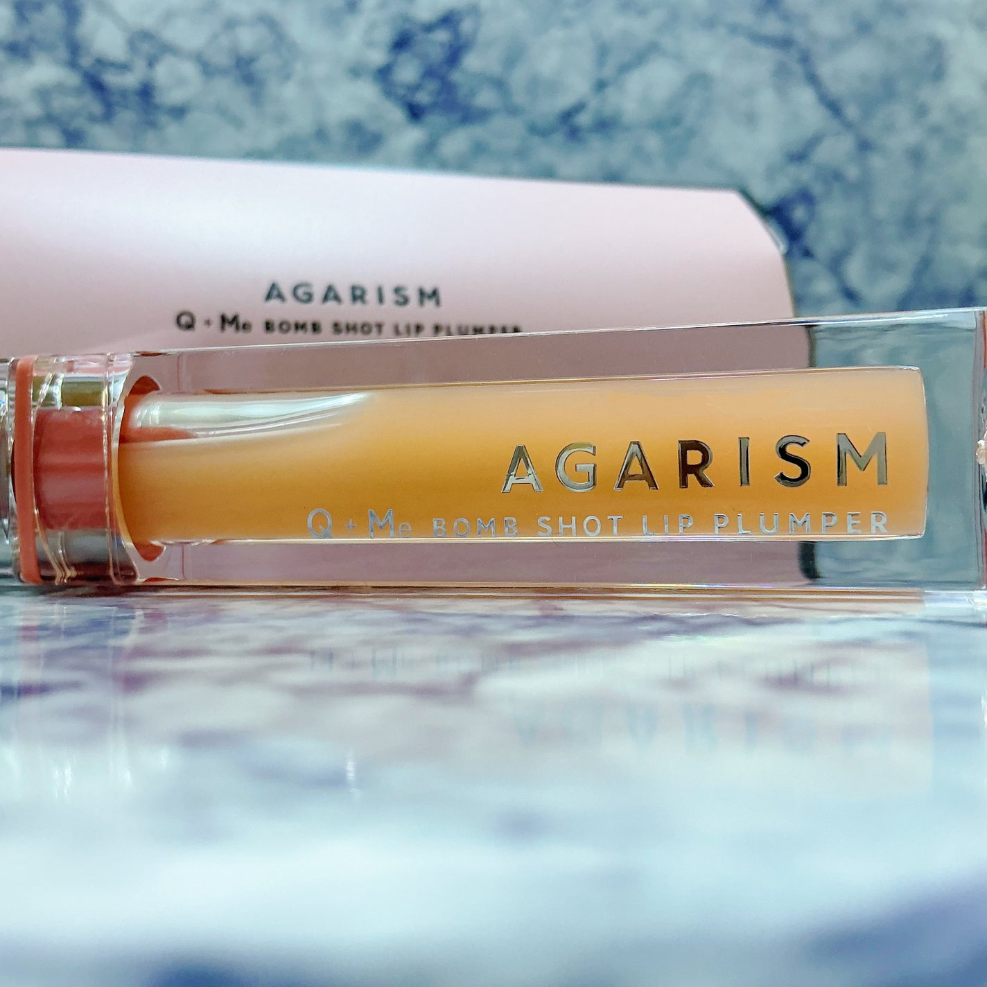 キューミ―ボムショットリッププランパー/AGARISM/リッププランパーを使ったクチコミ(5枚目)