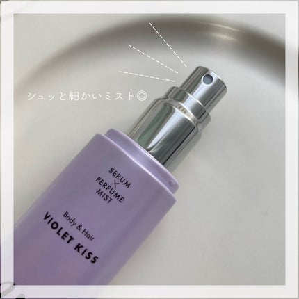 セラム X パフュームミスト VIOLET KISS/Velvet Bunny/香水(レディース)を使ったクチコミ(2枚目)