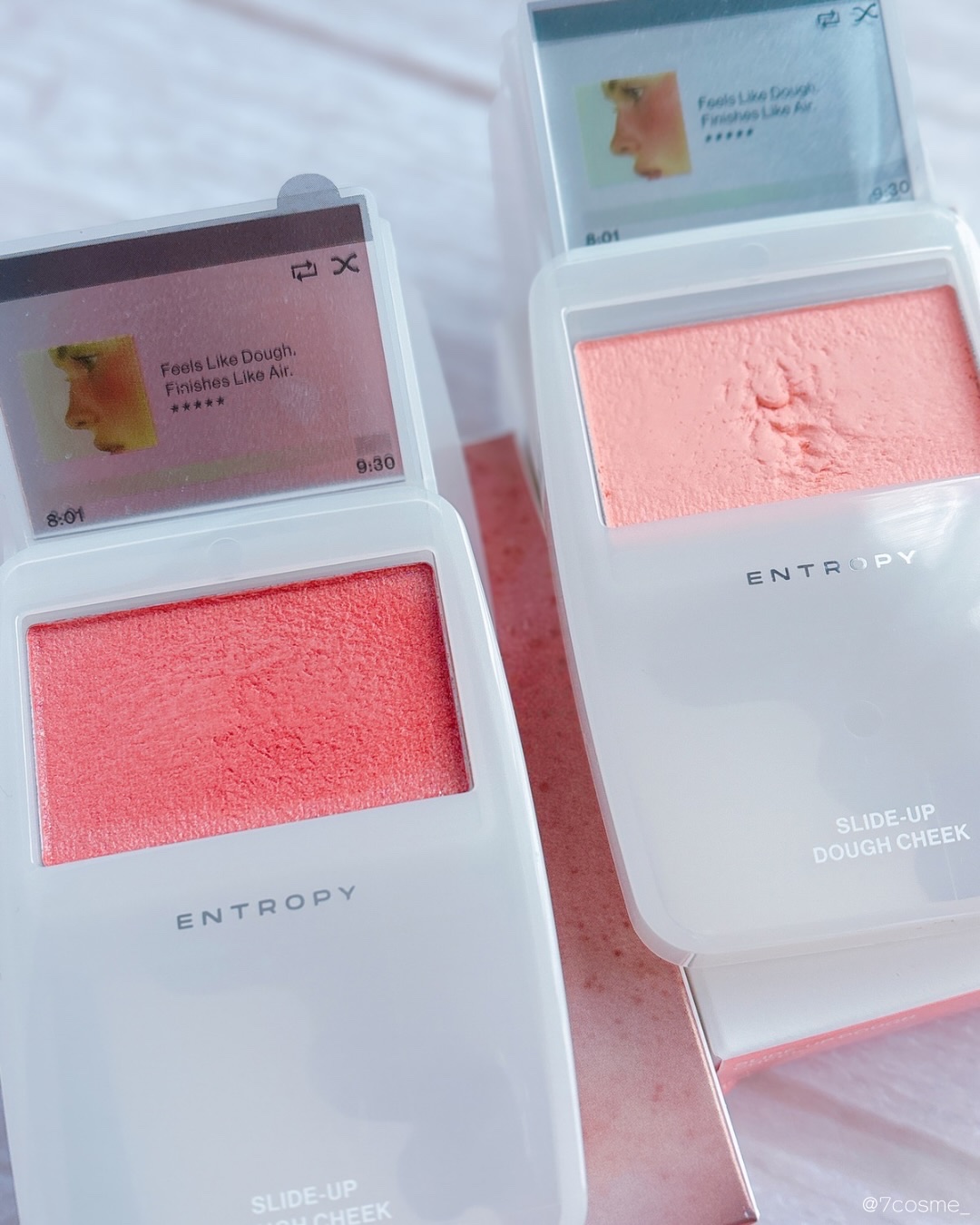 スライドアップドウチーク/ENTROPY/ジェル・クリームチークを使ったクチコミ（3枚目）