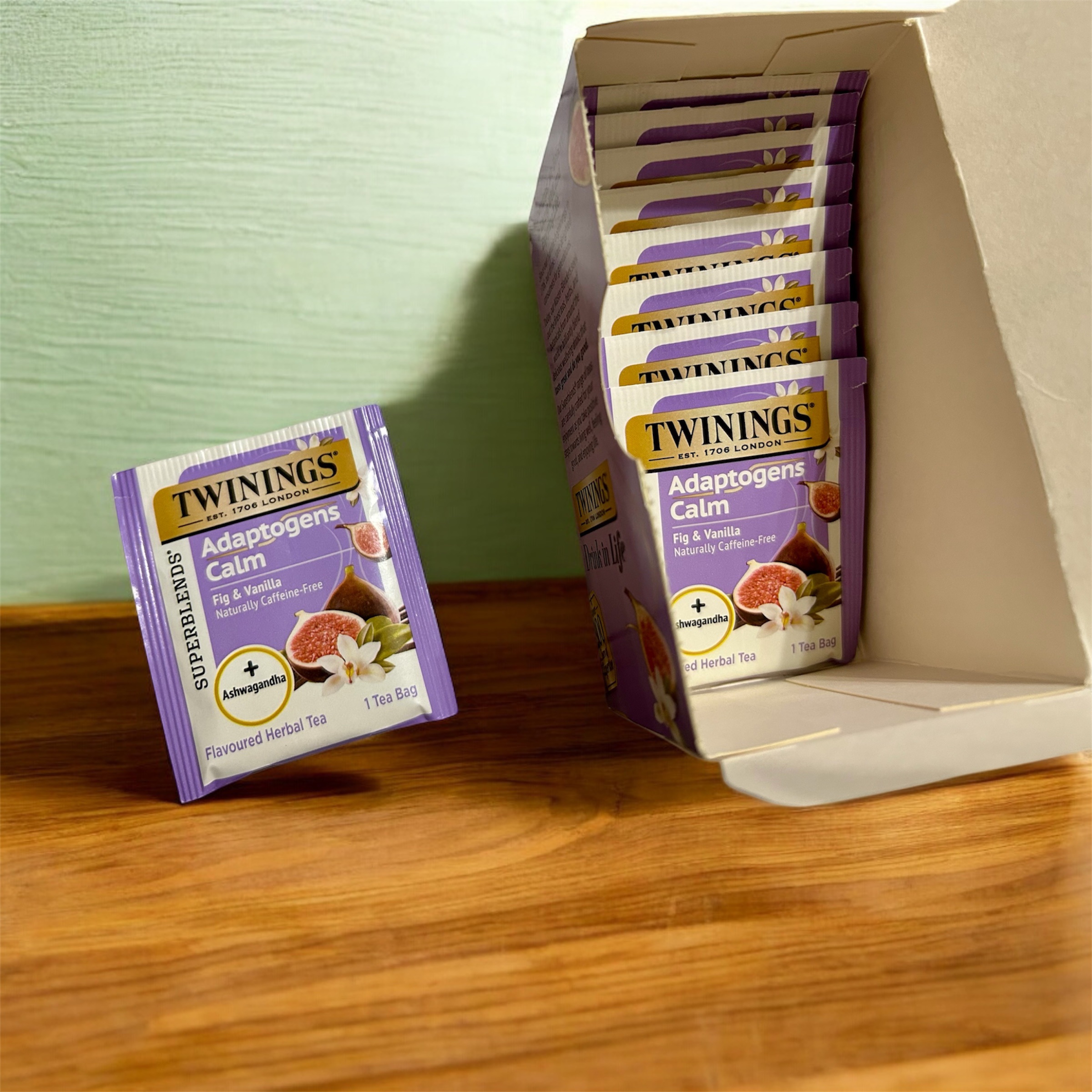 Adaptogens Calm Fig & Vanilla/TWININGS/その他ドリンクを使ったクチコミ（2枚目）