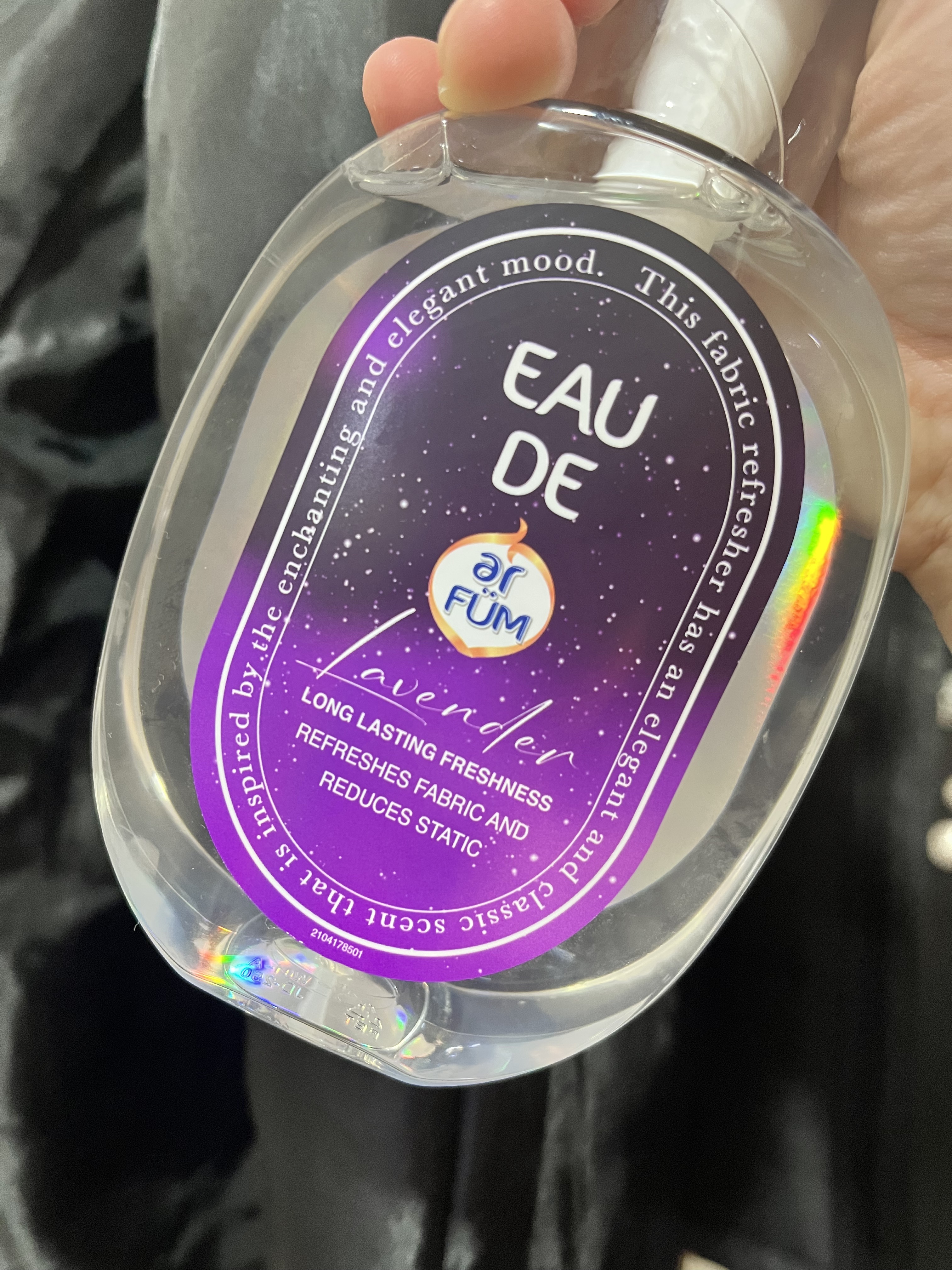 ファブリックスプレー ラベンダー/arFUM/ファブリックミストを使ったクチコミ（2枚目）
