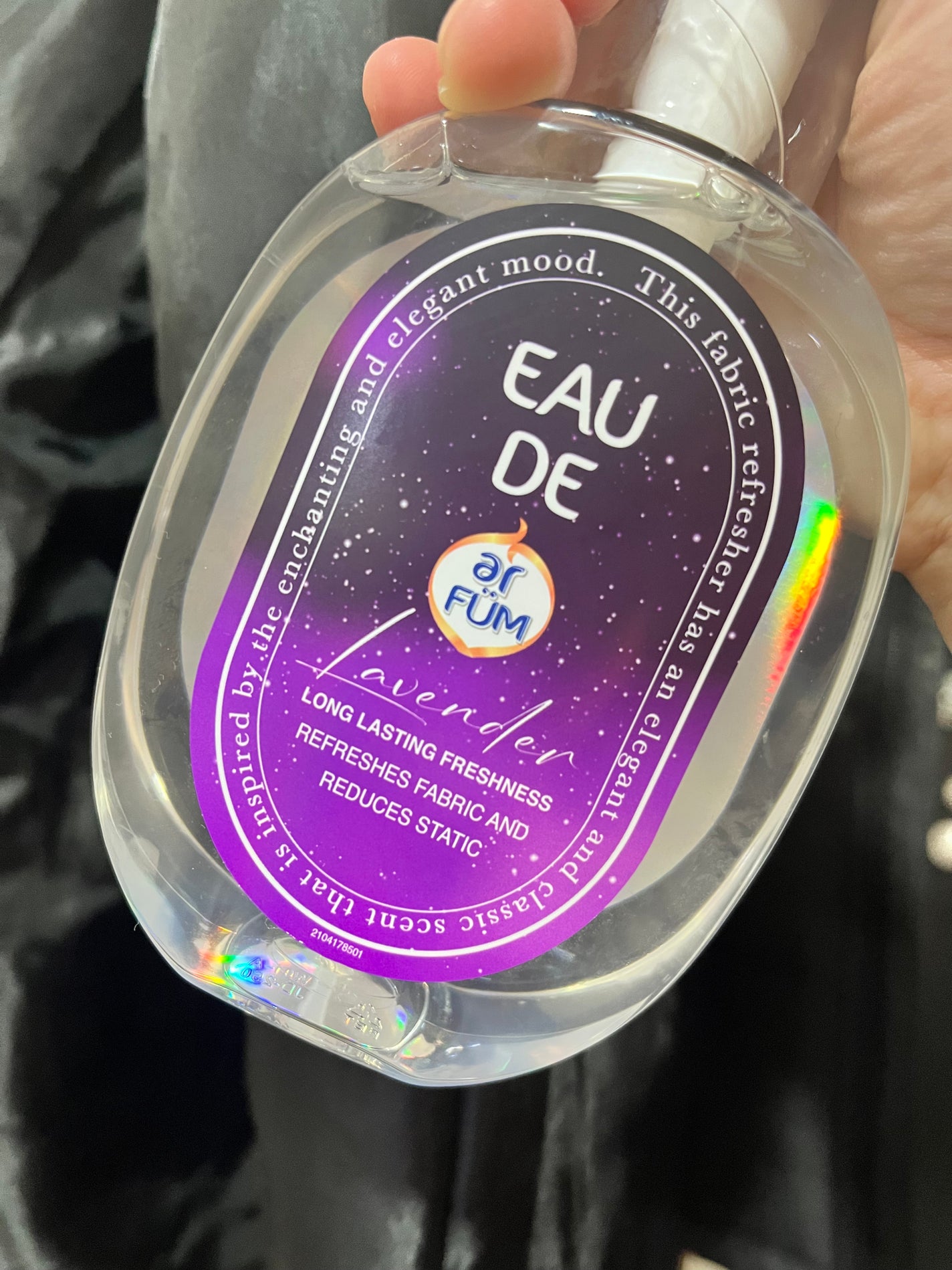 ファブリックスプレー ラベンダー/arFUM/ファブリックミストを使ったクチコミ(2枚目)