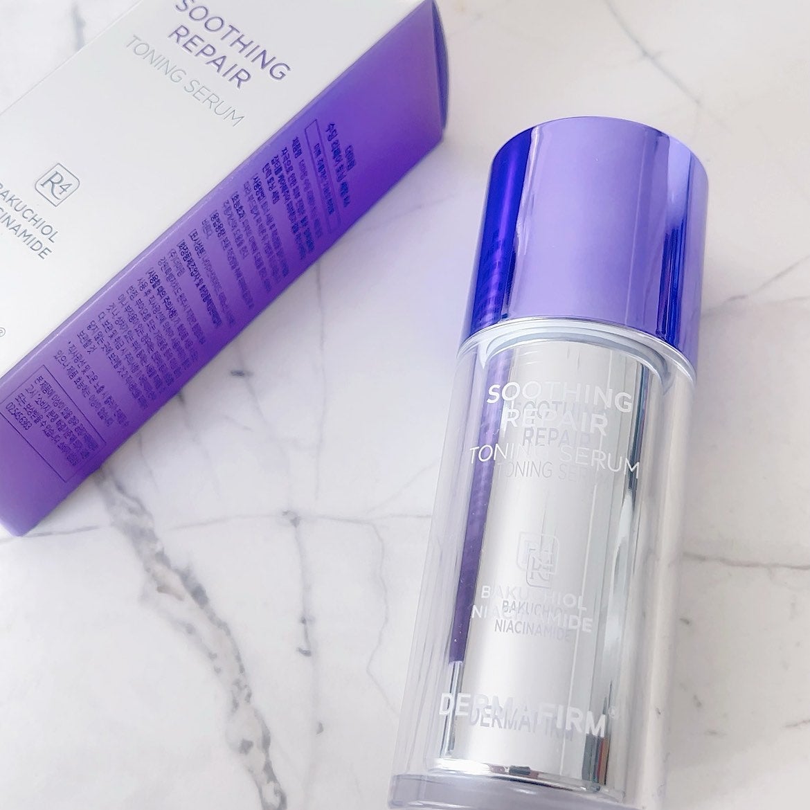 SOOTHING REPAIR TONING SERUM R4/ダーマファーム/美容液を使ったクチコミ(2枚目)