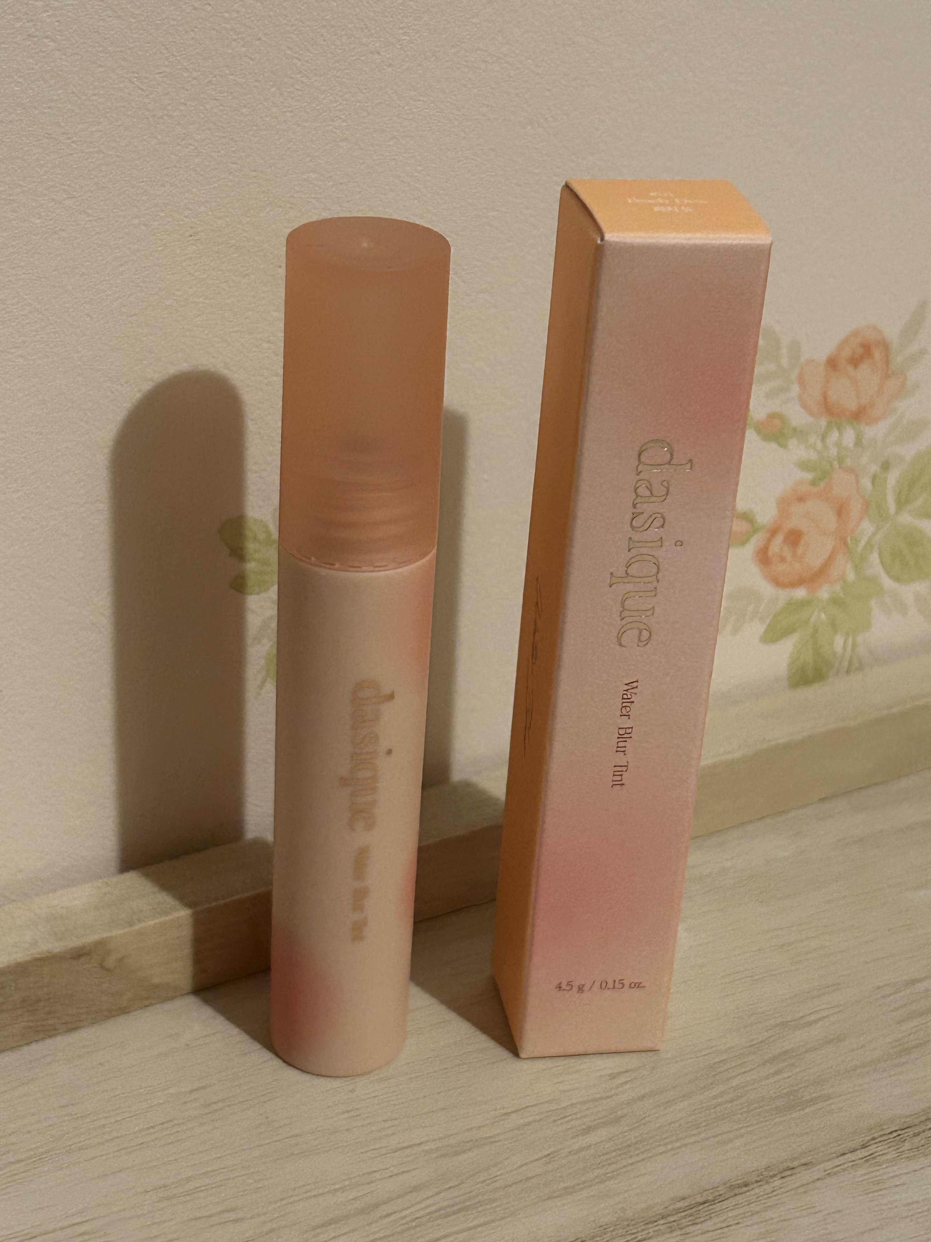 ウォーターブラーティント/dasique/リップティントを使ったクチコミ（1枚目）