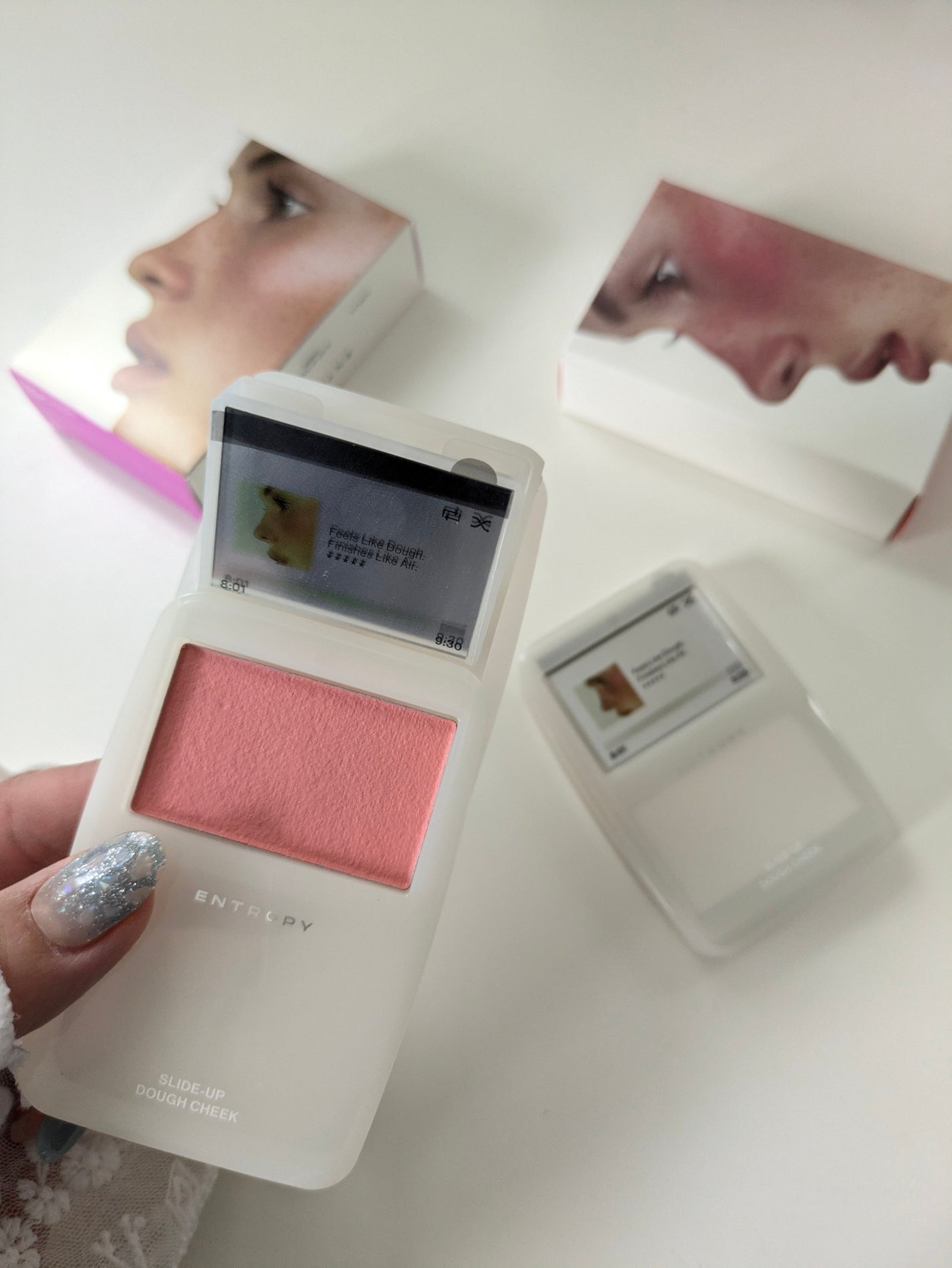 スライドアップドウチーク/ENTROPY/ジェル・クリームチークを使ったクチコミ(5枚目)