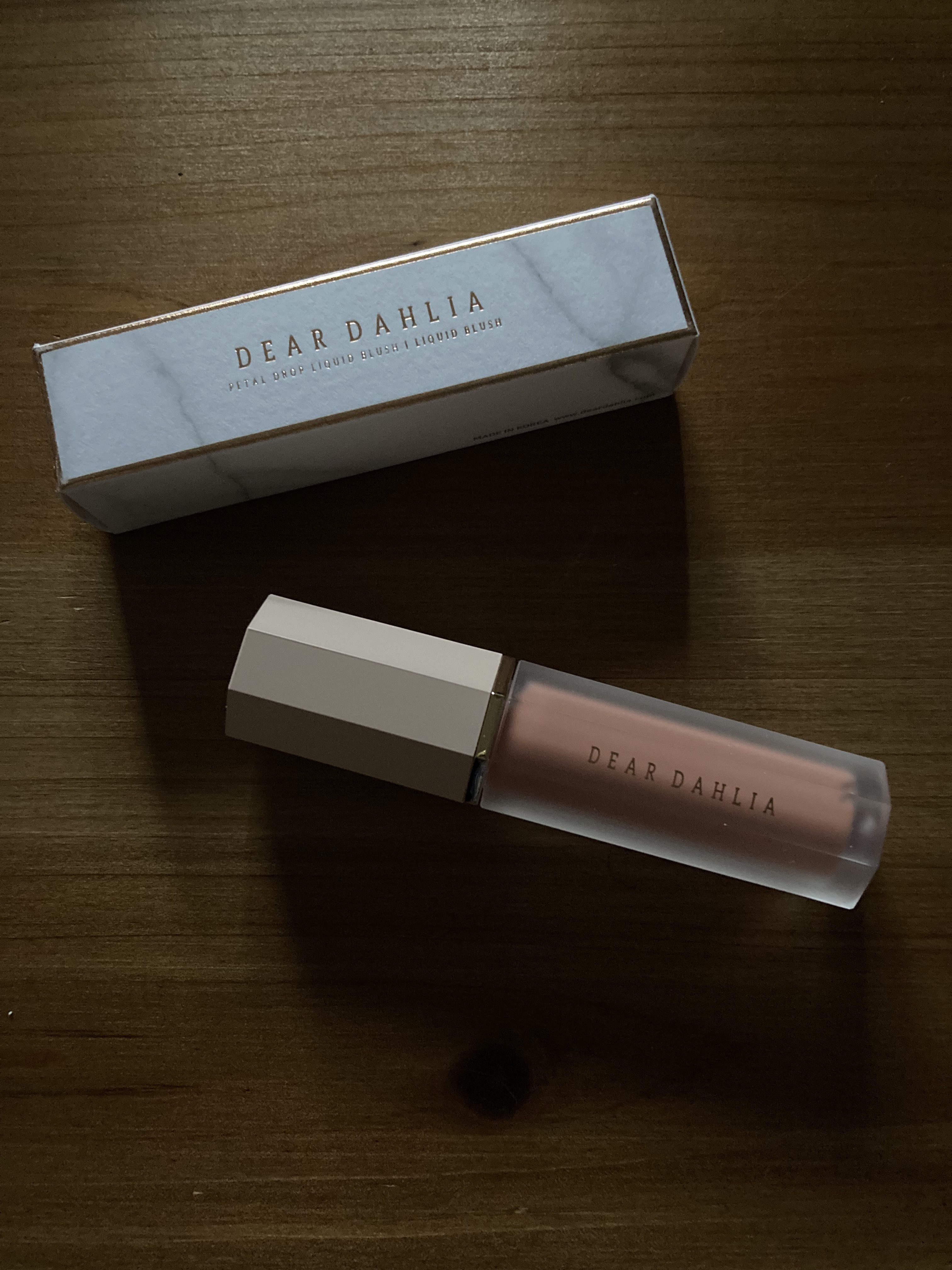ペタルドロップリキッドブラッシャー/DEAR DAHLIA/リキッドチークを使ったクチコミ（1枚目）