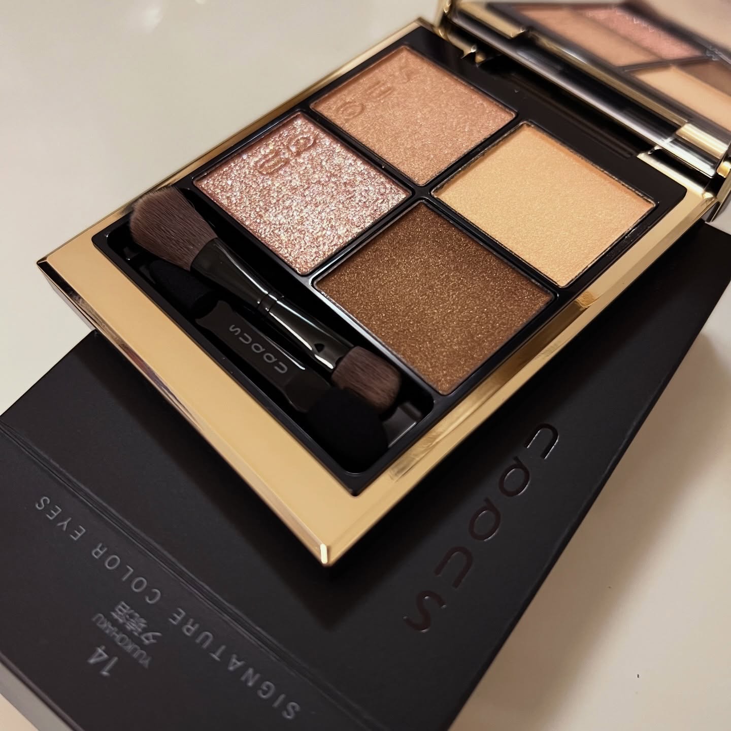 シグニチャー カラー アイズ/SUQQU/アイシャドウパレットを使ったクチコミ（1枚目）