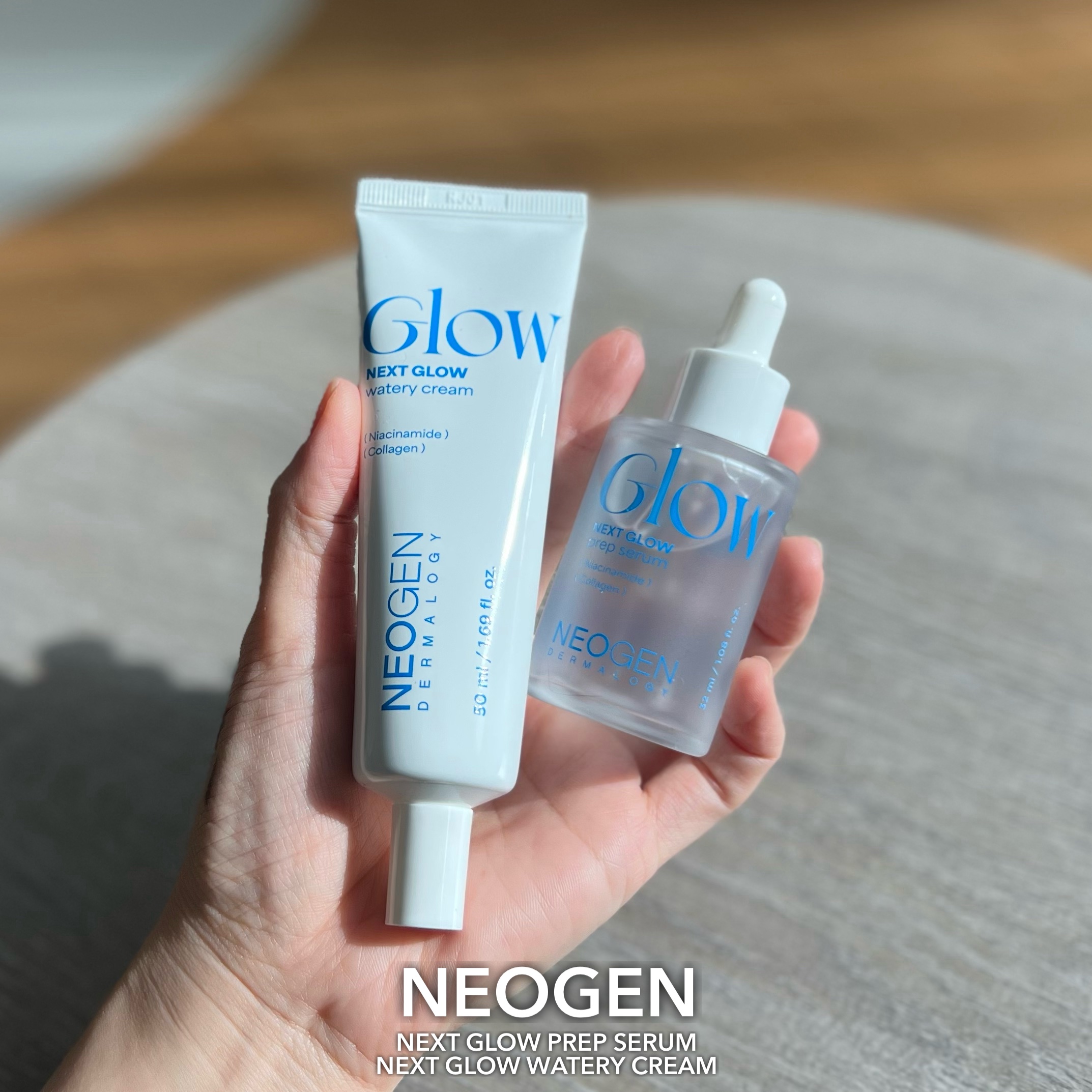 ネクストグロウ ウォータリークリーム/NEOGEN/フェイスクリームを使ったクチコミ（3枚目）