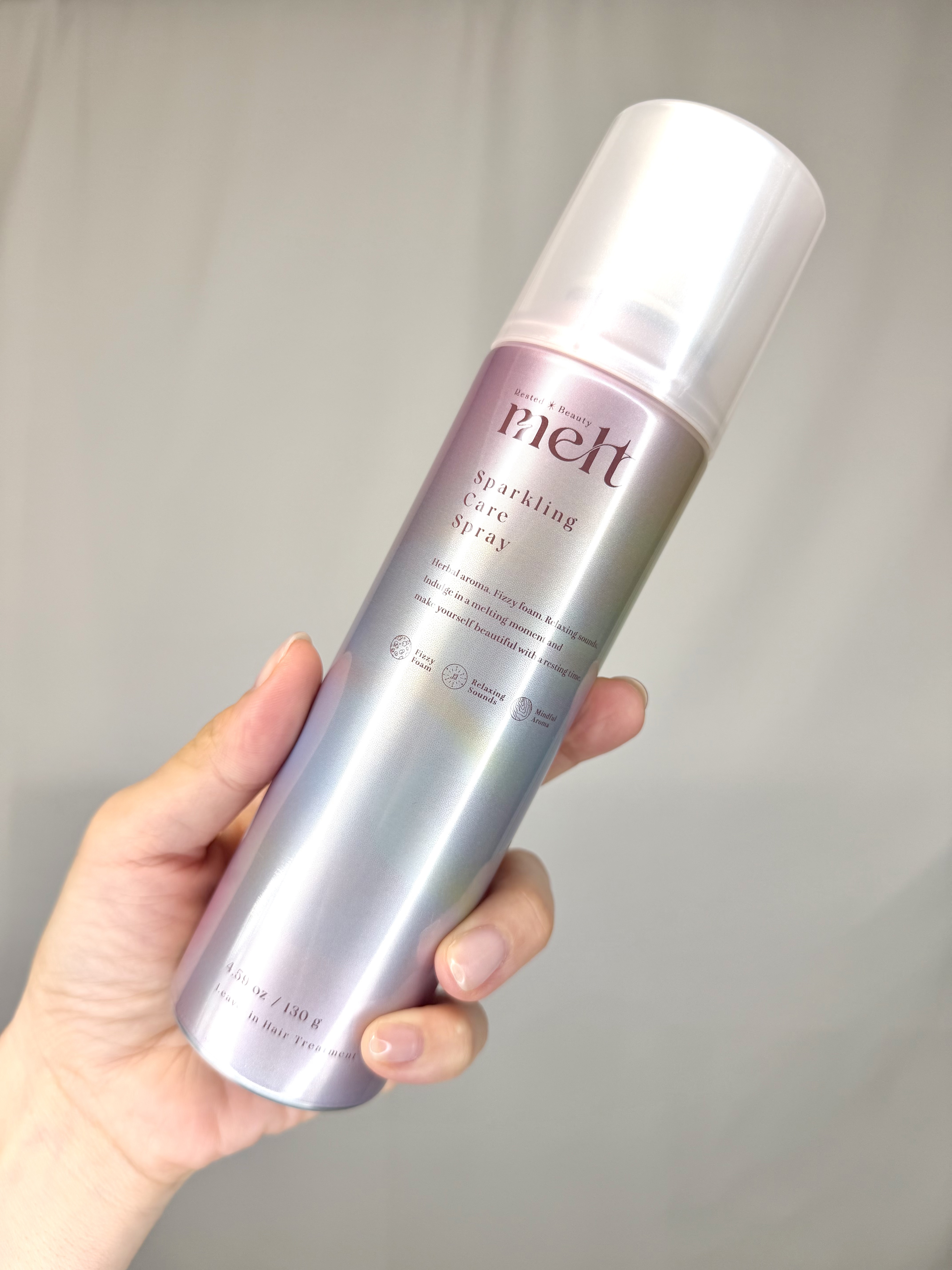 メルト スパークリングケアスプレー/melt/頭皮ケアを使ったクチコミ（2枚目）