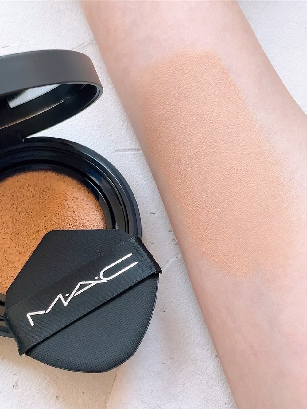 スタジオ フィックス ロングウエア クッション ファンデーション SPF 50/M・A・C/クッションファンデーションを使ったクチコミ(4枚目)