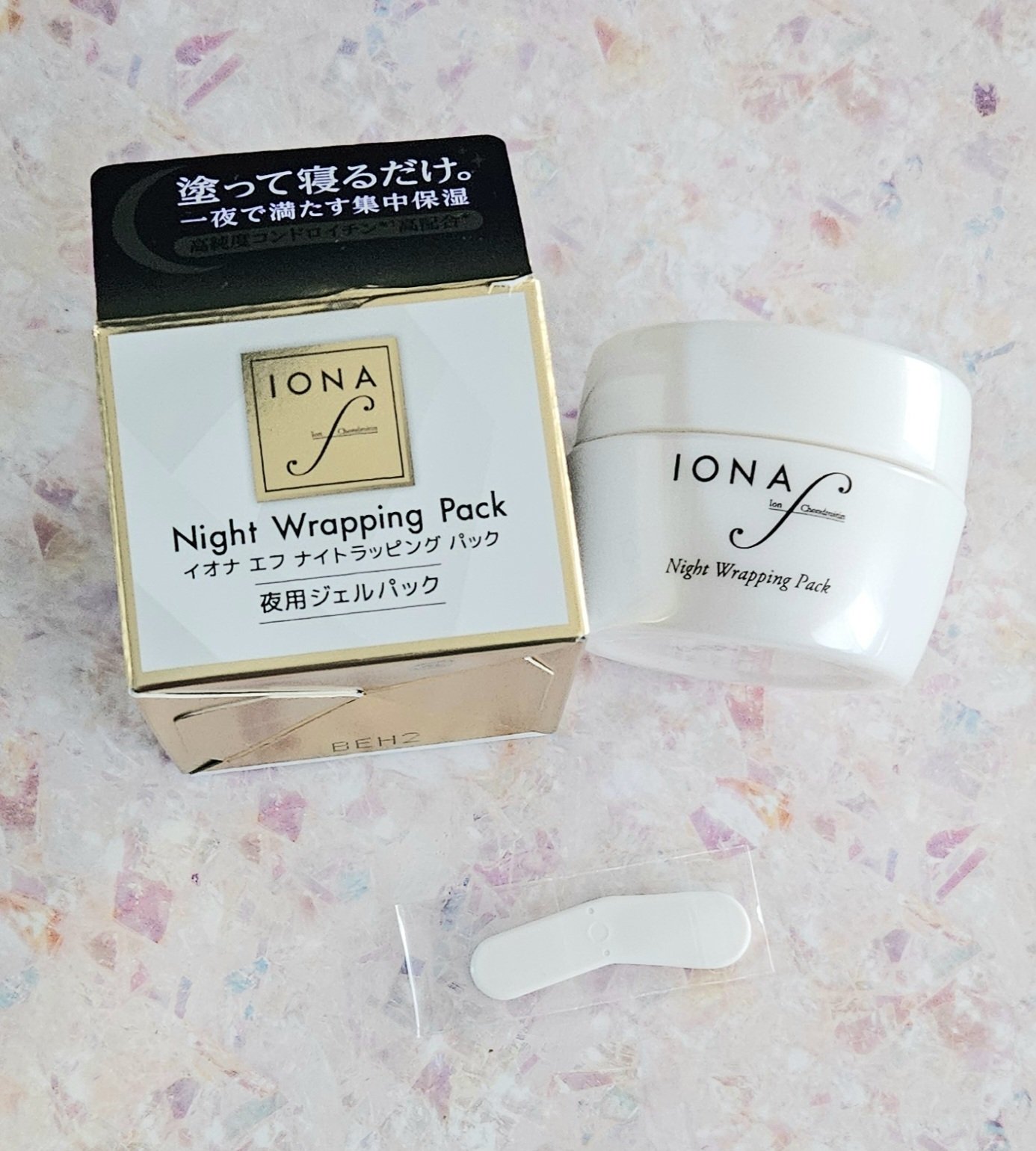 ナイトラッピングパック/イオナ エフ/フェイスクリームを使ったクチコミ（2枚目）