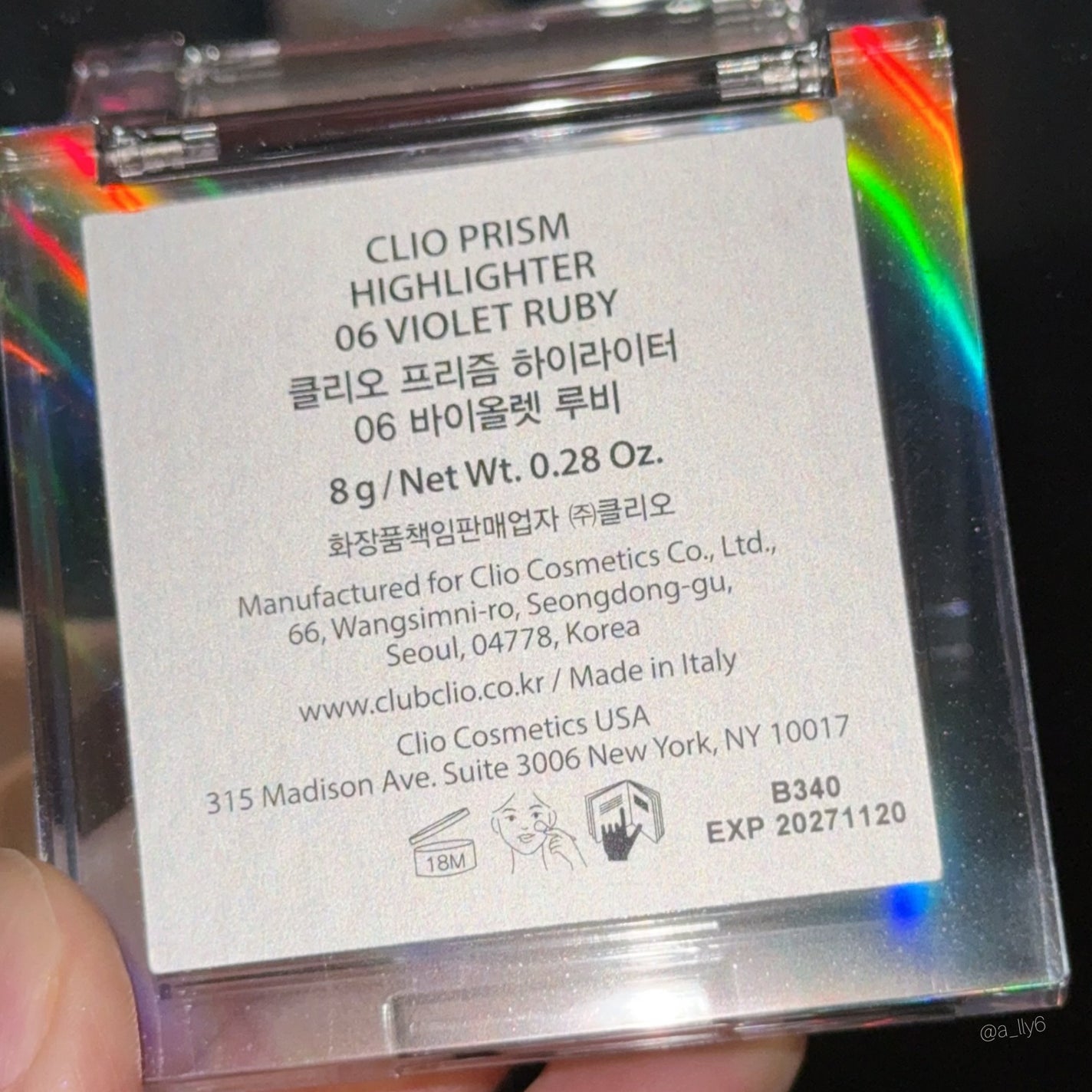 クリオ プリズム ハイライター/CLIO/パウダーハイライトを使ったクチコミ(3枚目)