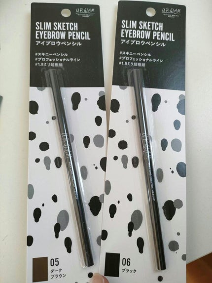 スリムスケッチアイブロウペンシル/U R GLAM/アイブロウペンシルを使ったクチコミ(1枚目)