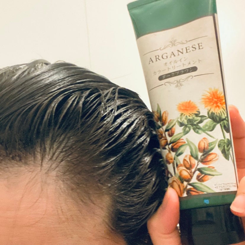 アルガネーゼ オイルインカラートリートメント/ウィルミナ/ヘアカラーを使ったクチコミ(3枚目)