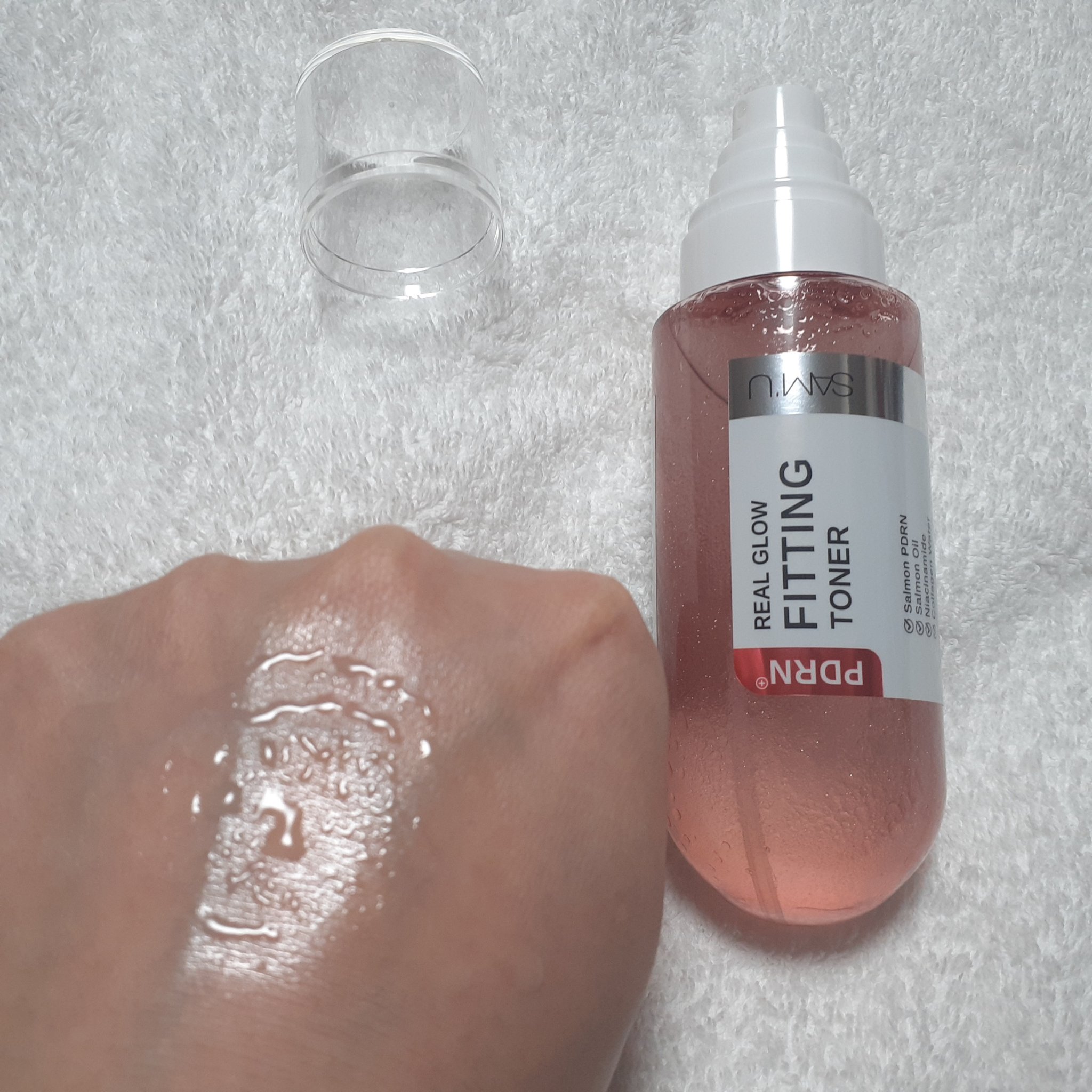 PDRNリアルグロウフィッティングトナー/SAM'U/ミスト状化粧水を使ったクチコミ（3枚目）