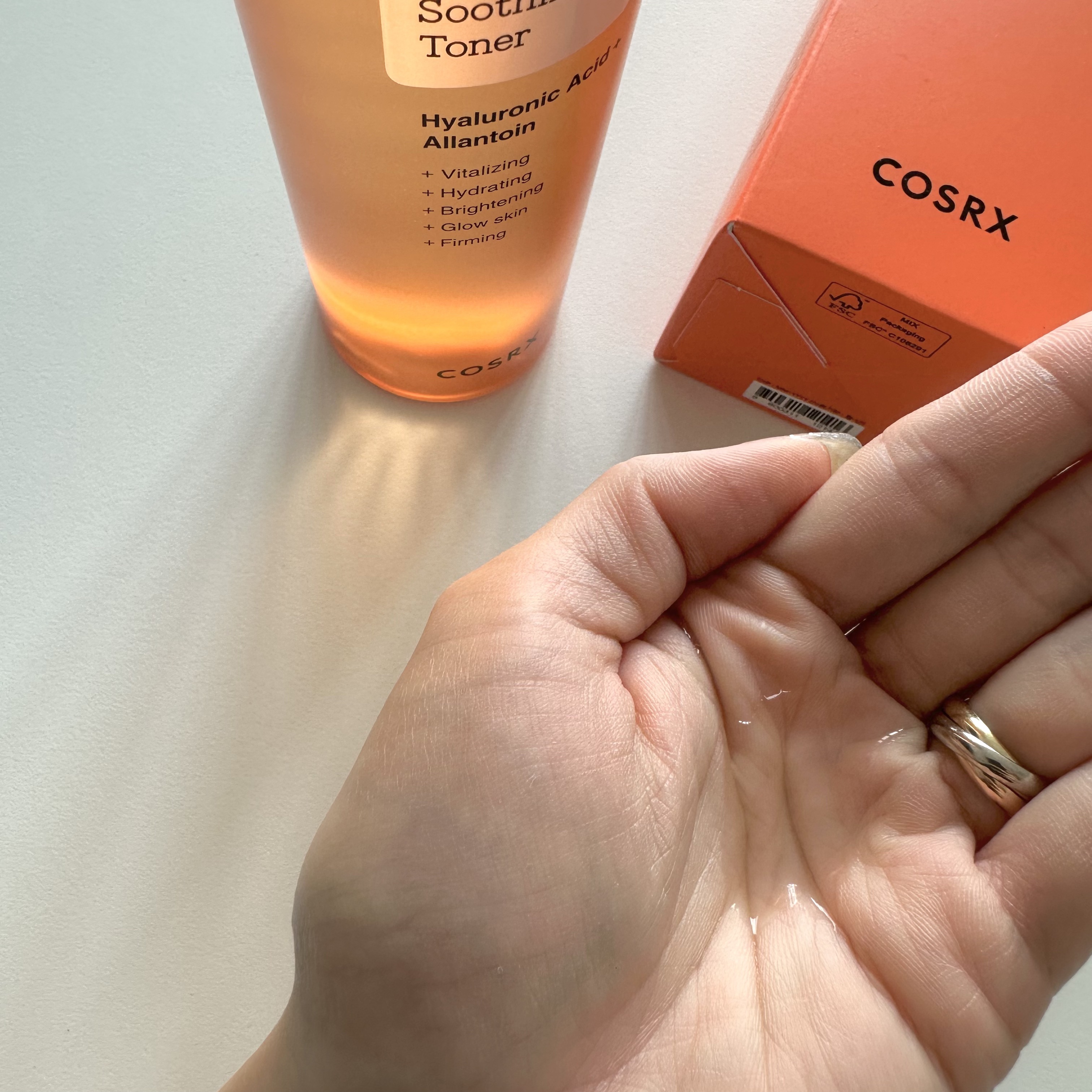 5 PDRN B5 バイタル スージング トナー/COSRX/化粧水を使ったクチコミ（3枚目）