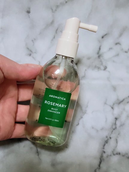 ローズマリールートエンハンサー/AROMATICA/頭皮ローションを使ったクチコミ(1枚目)