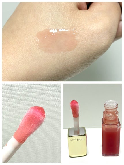 キスキス ビー グロウ オイル/GUERLAIN/リップグロスを使ったクチコミ(2枚目)