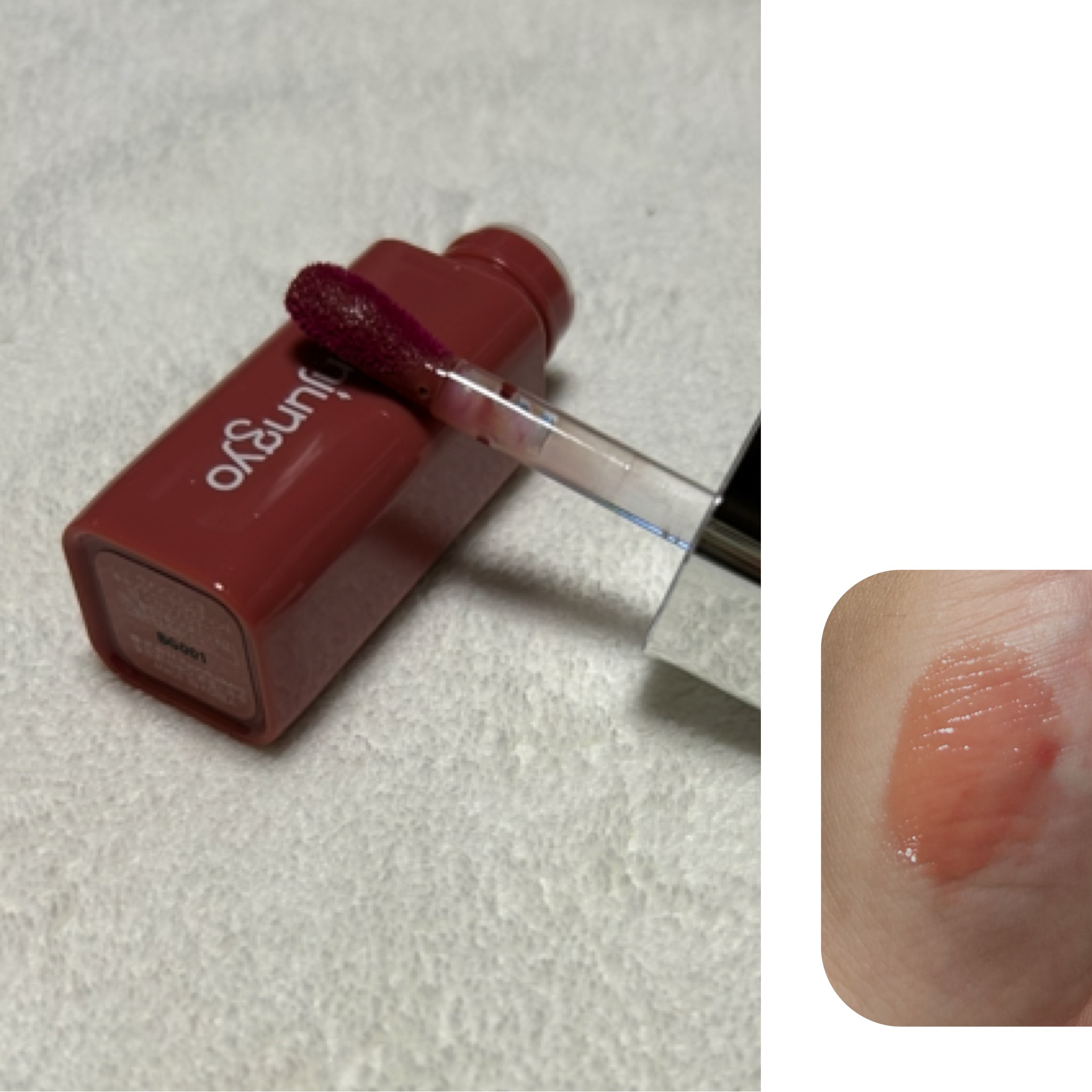 ウォンジョンヨ　キャンディーグロウティント/Wonjungyo/リップティントを使ったクチコミ（2枚目）