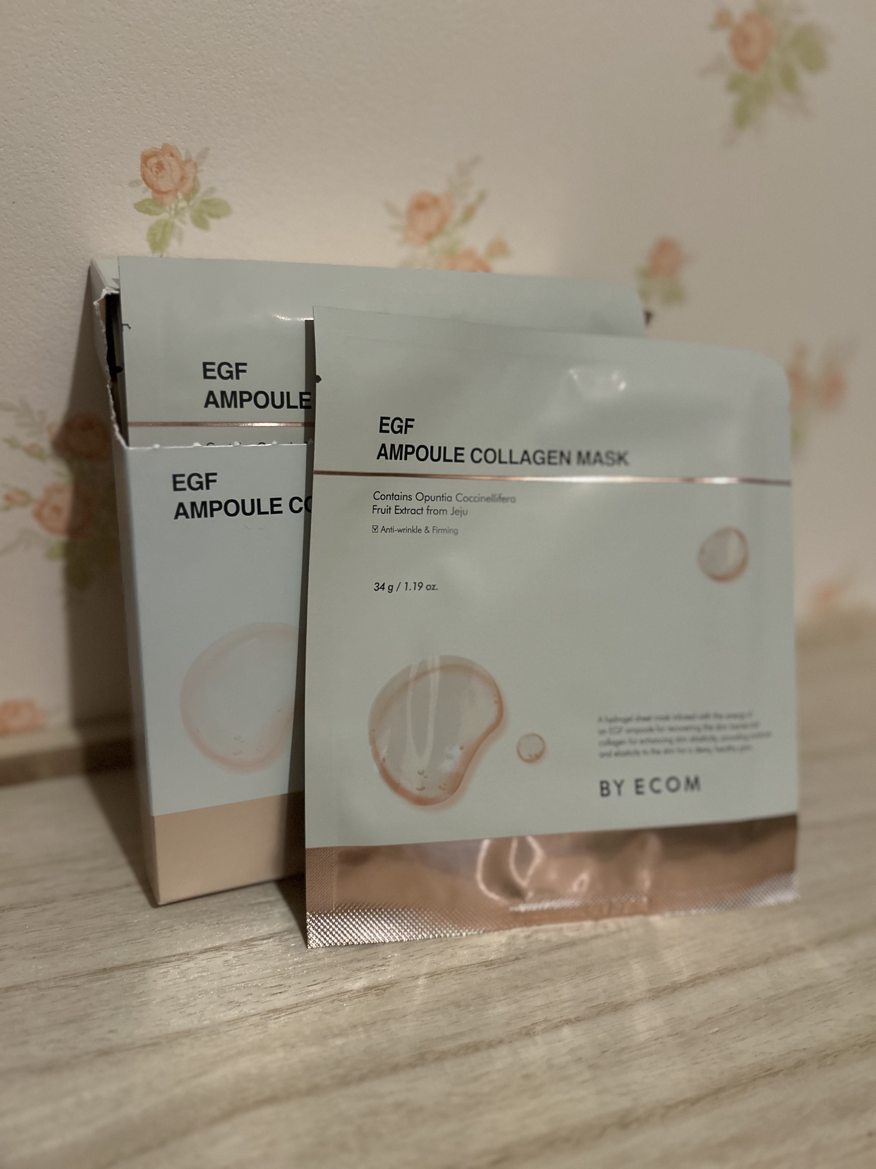 EGF アンプルコラーゲンマスク/BY ECOM/シートマスク・パックを使ったクチコミ（3枚目）