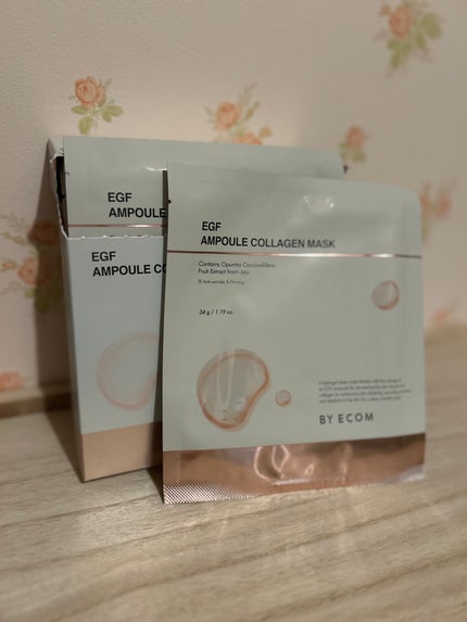 EGF アンプルコラーゲンマスク/BY ECOM/シートマスク・パックを使ったクチコミ(3枚目)