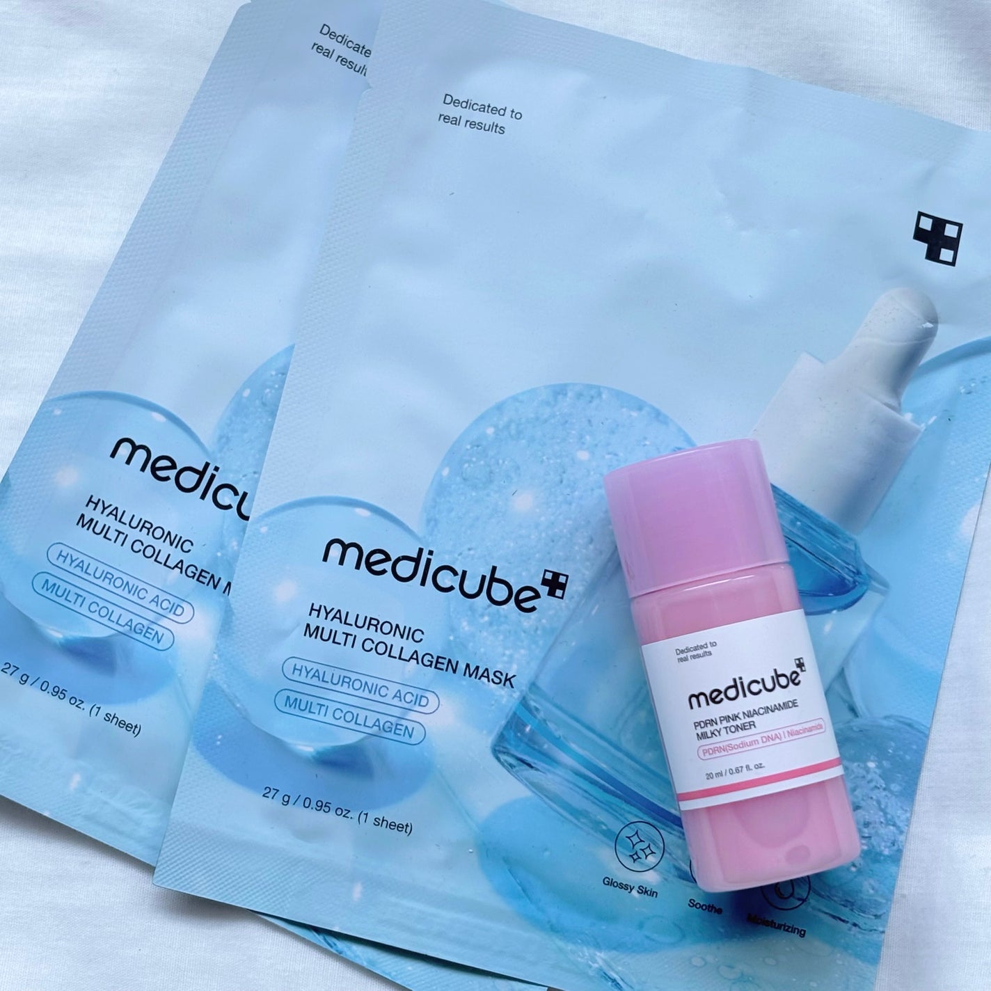 PDRNピンクナイアシンアミドミルキートナー/MEDICUBE/化粧水を使ったクチコミ(4枚目)