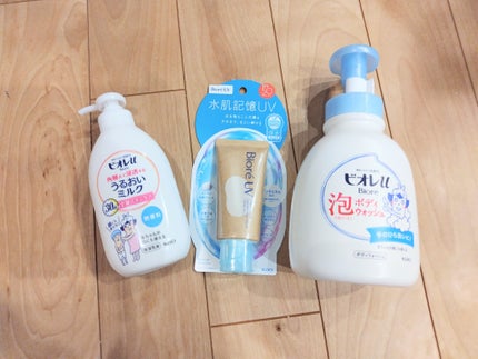 泡で出てくる!ボディウォッシュ/ビオレu/ボディソープを使ったクチコミ(2枚目)