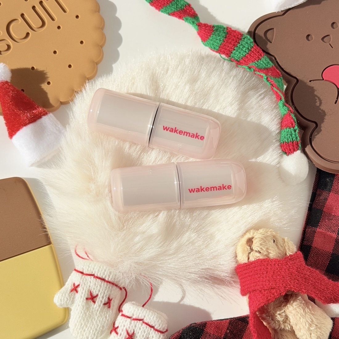 ヘルシーグロウバームスティック/wakemake/口紅を使ったクチコミ（2枚目）