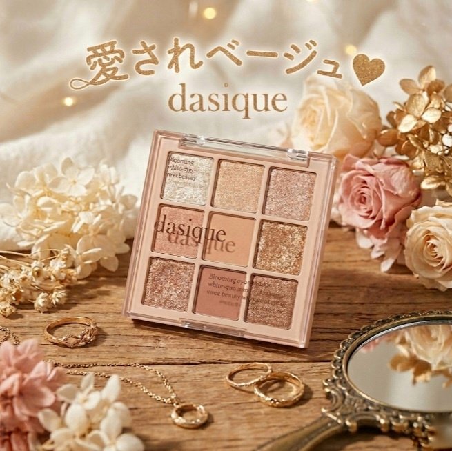 シャドウパレット/dasique/アイシャドウパレットを使ったクチコミ（1枚目）