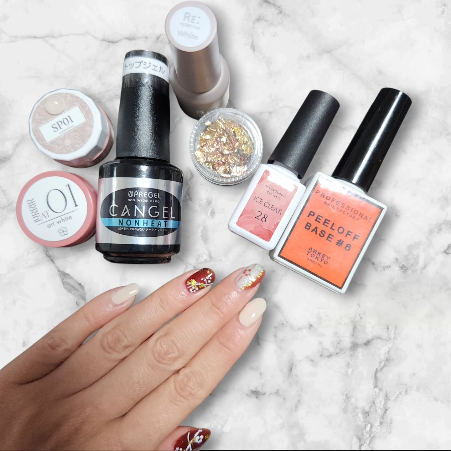 Select color SPシリーズ BeigeRose/ネイル工房/マニキュアを使ったクチコミ（2枚目）