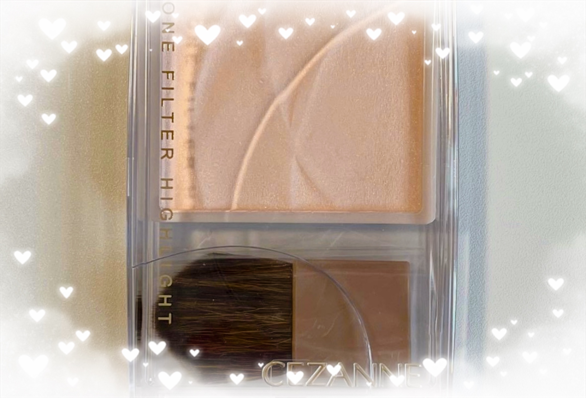 トーンフィルターハイライト/CEZANNE/パウダーハイライトを使ったクチコミ（1枚目）