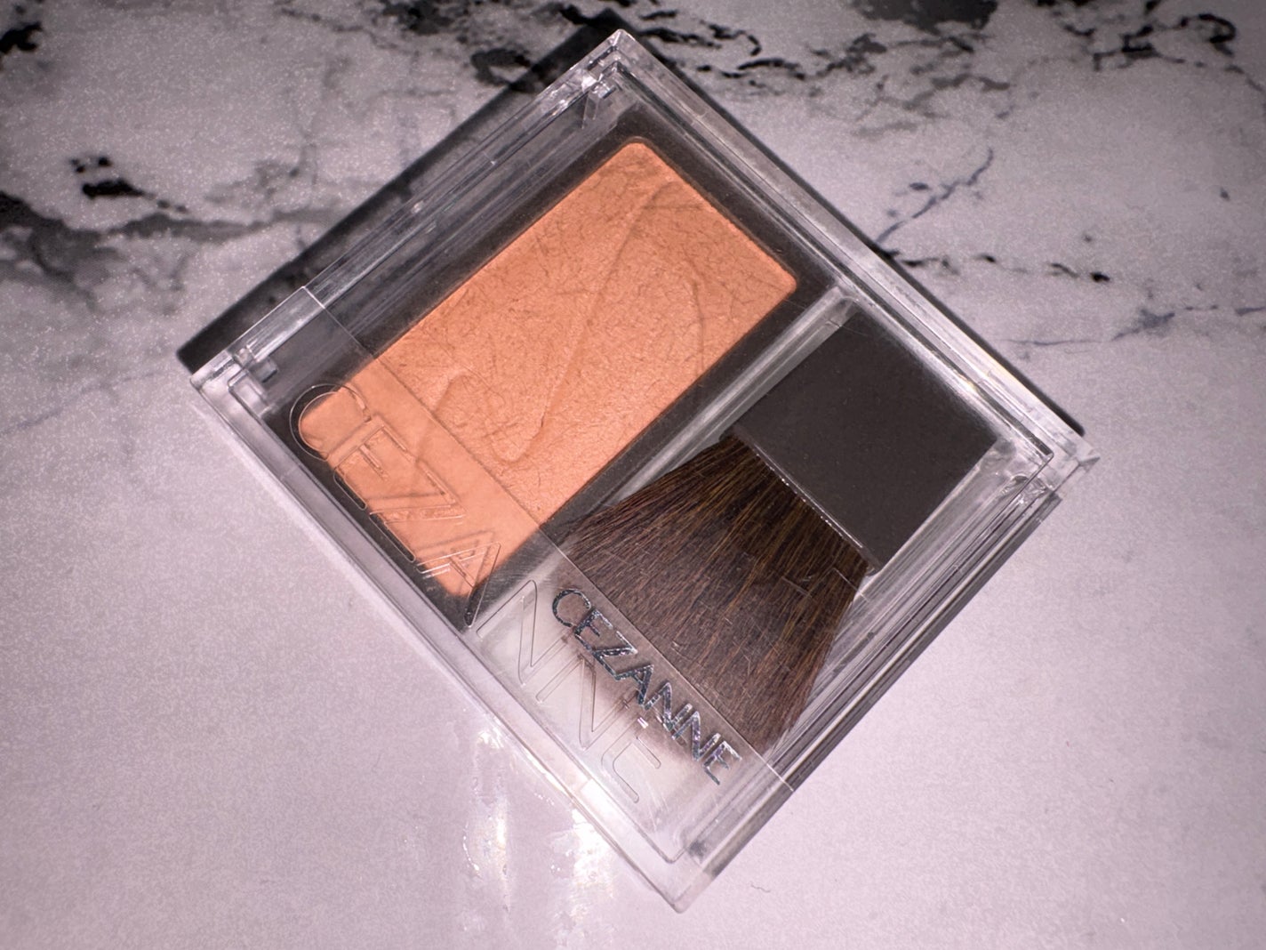 チークブラッシュ/CEZANNE/パウダーチークを使ったクチコミ(1枚目)